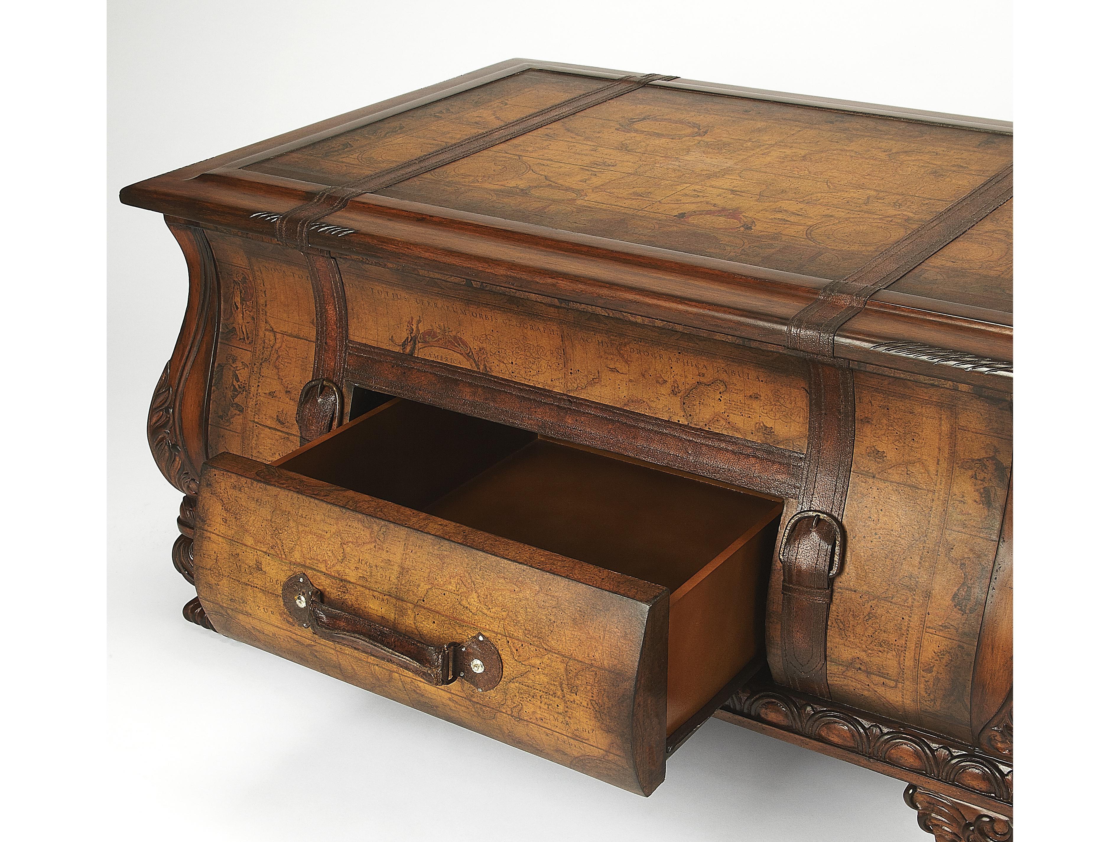 Butler Vasco Rectangular Wood Heritage Coffee Table