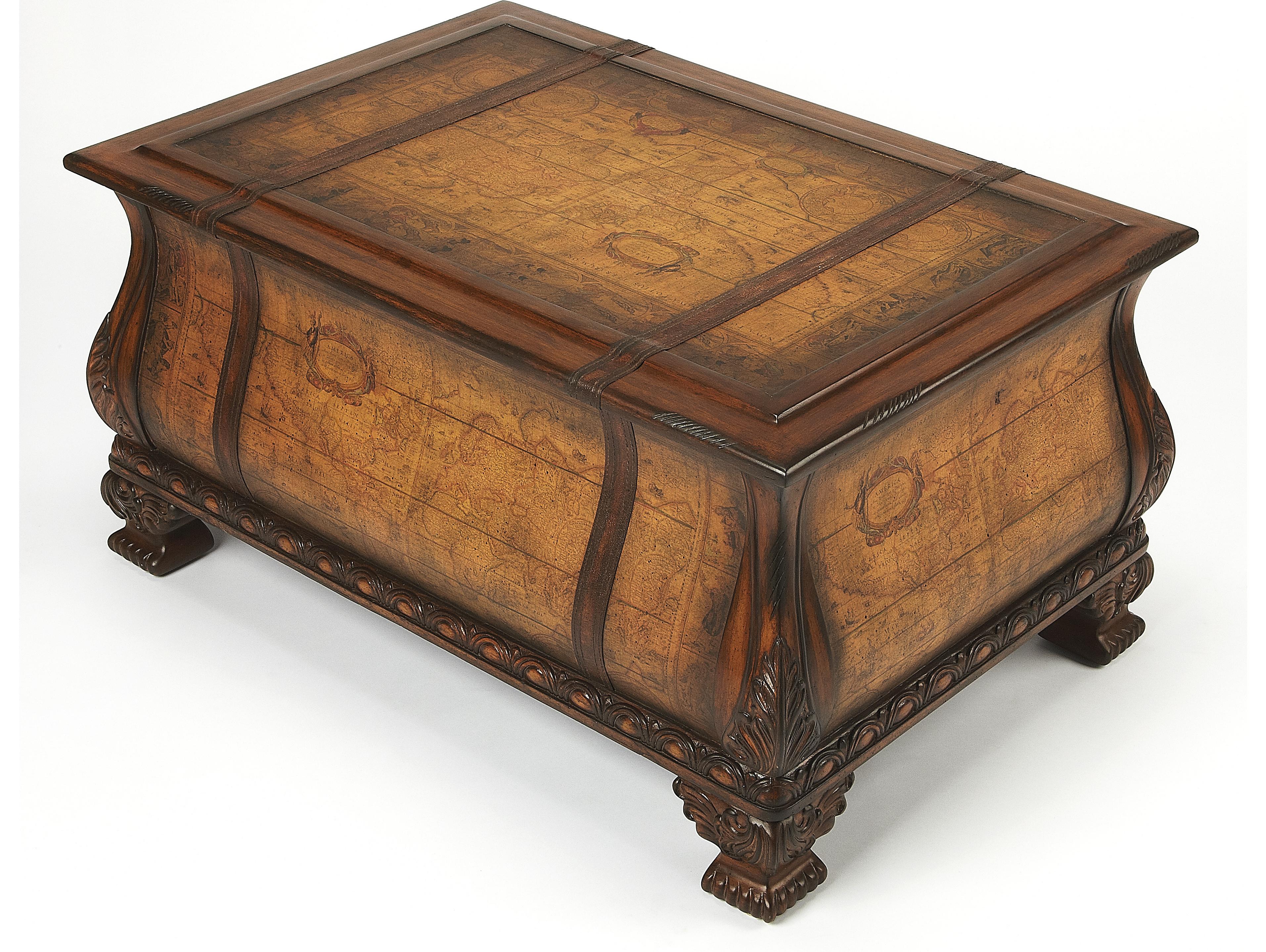 Butler Vasco Rectangular Wood Heritage Coffee Table