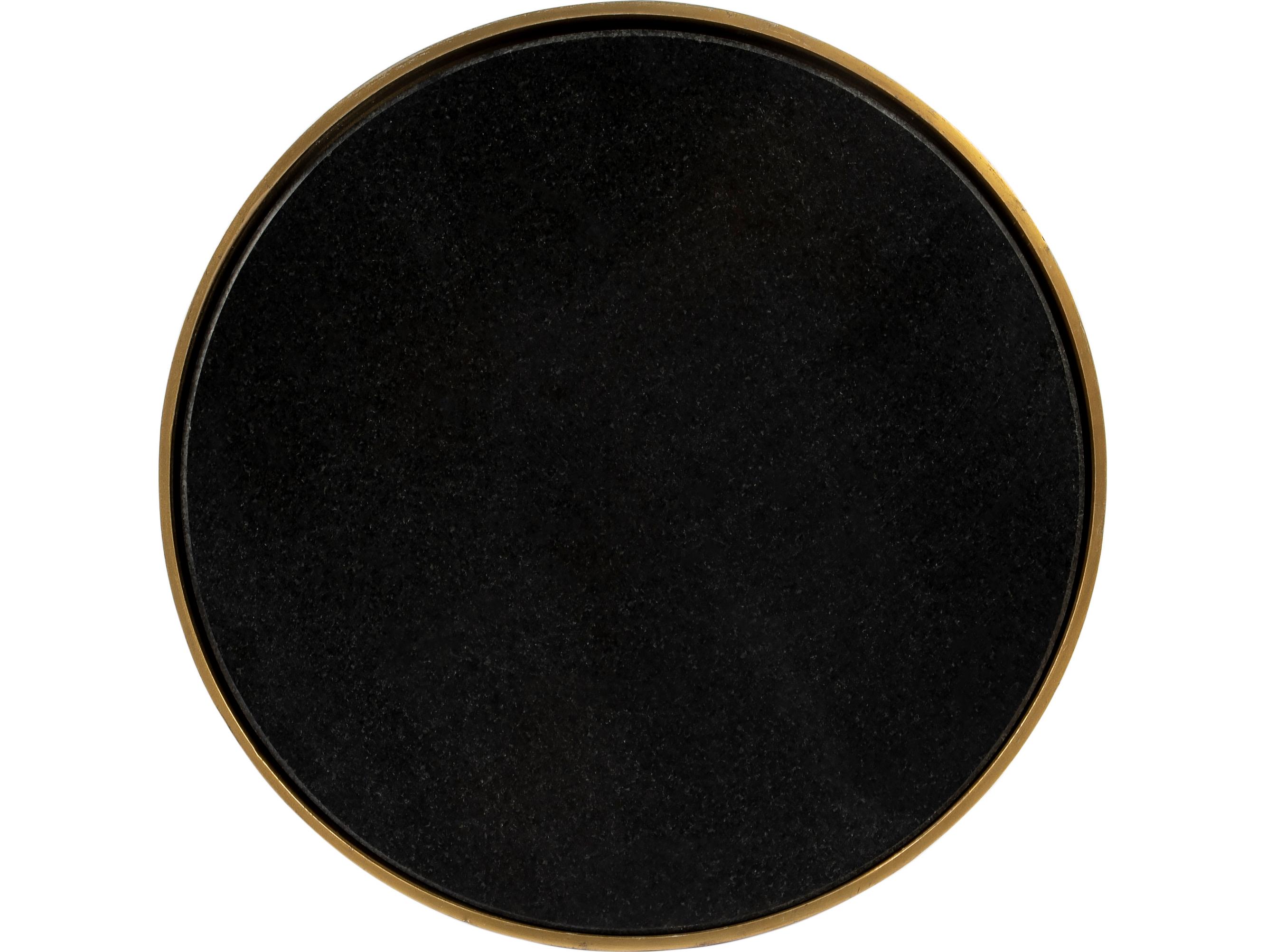 Butler Forella Round Granite End Table