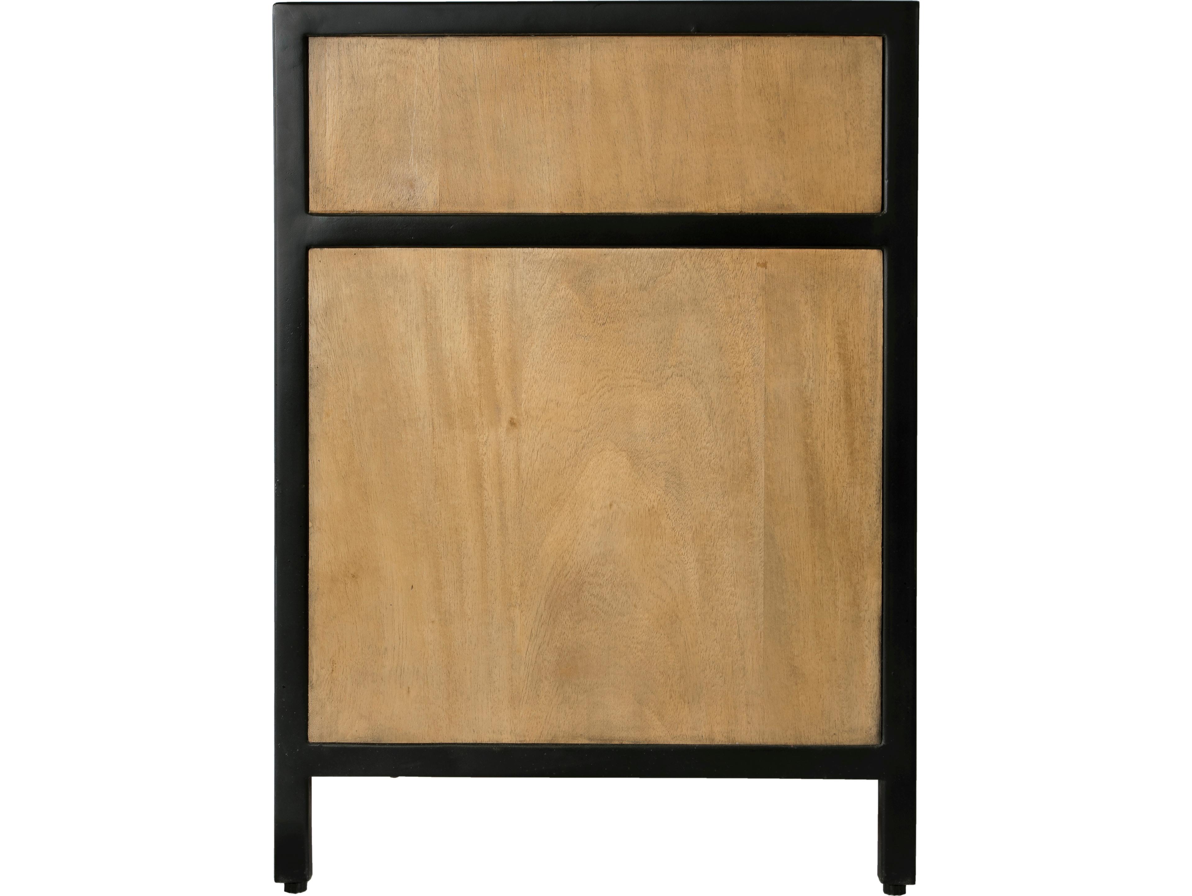 Butler Hans 78" Mango Wood Natural Rustic TV Stand