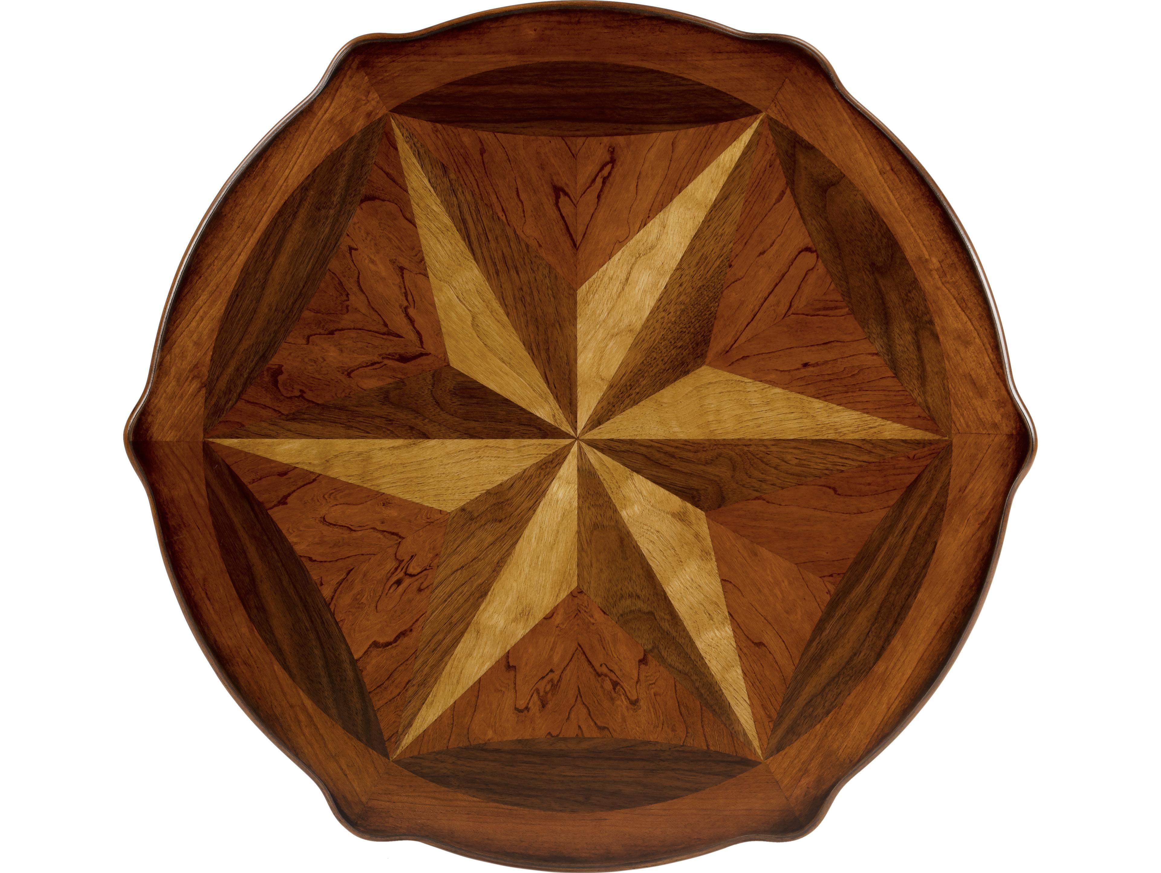 Butler Bainbridge Round Wood Olive Ash End Table