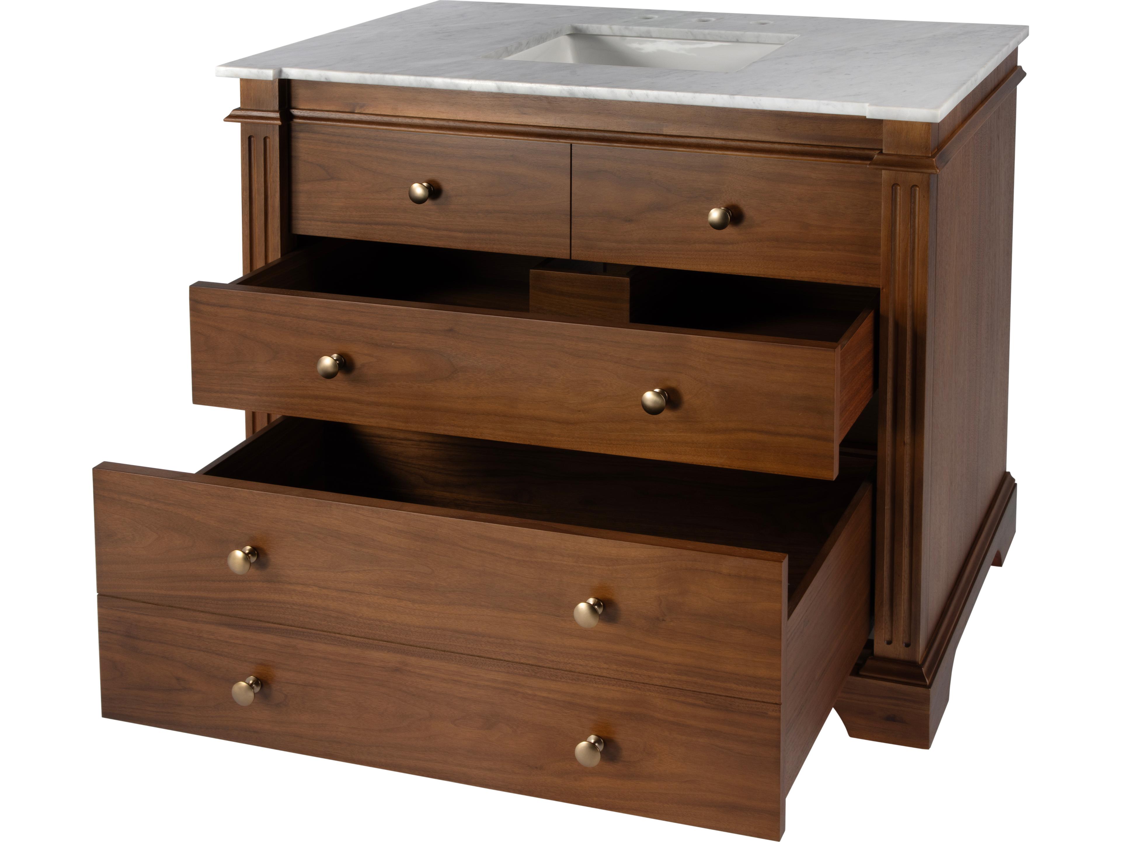 Butler Rachelle Walnut Vanity