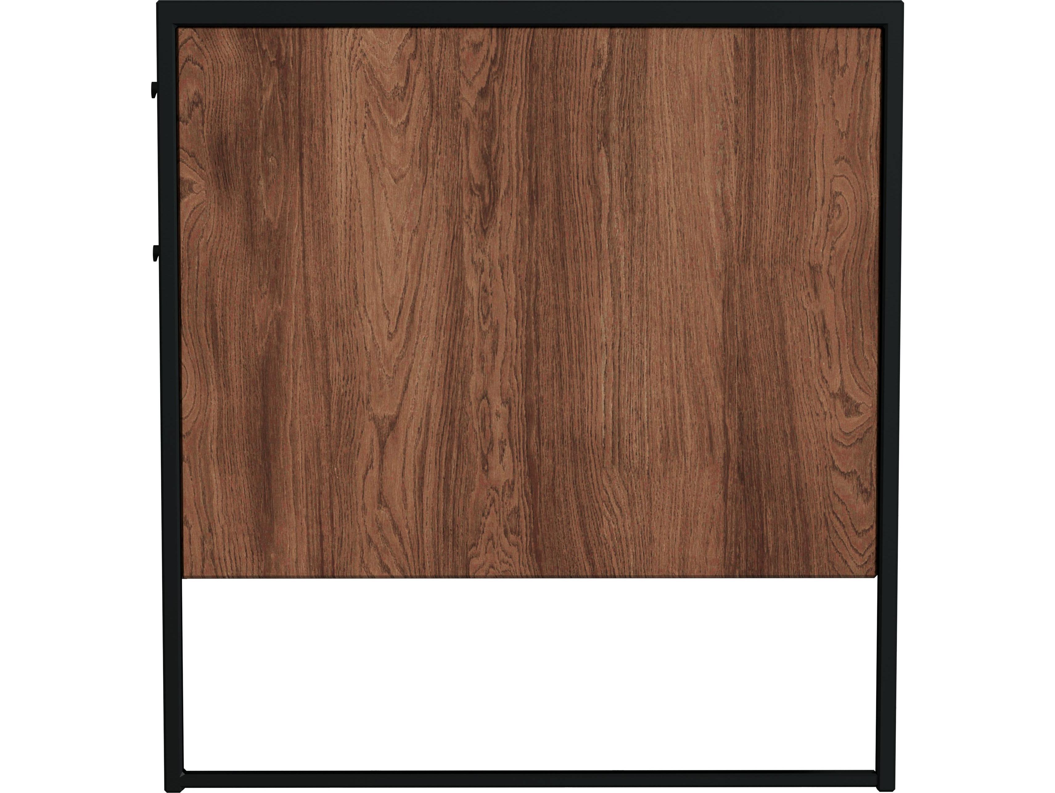 Butler Drake Walnut Brown Wood Executive Desk