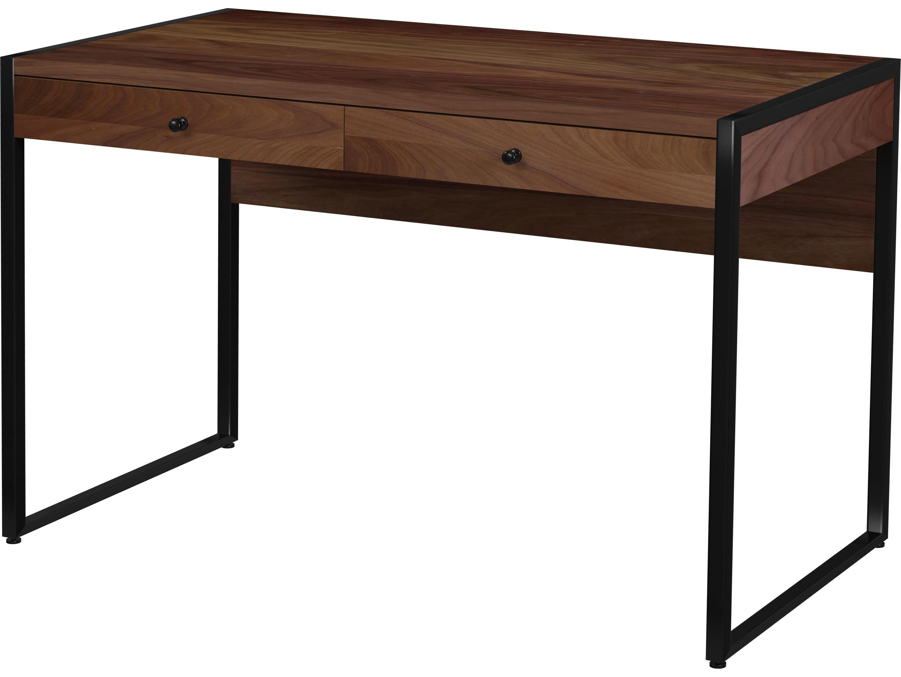 Butler Drake Walnut Brown Wood Writing Desk