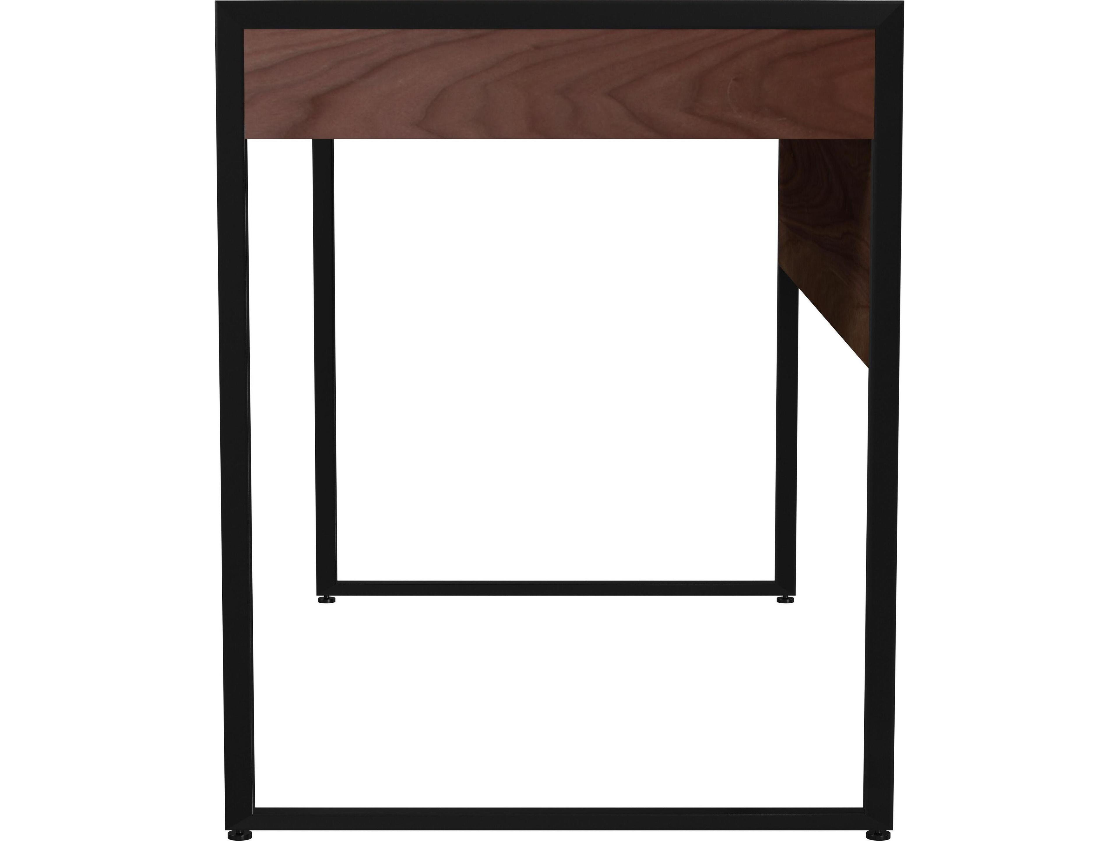 Butler Drake Walnut Brown Wood Writing Desk