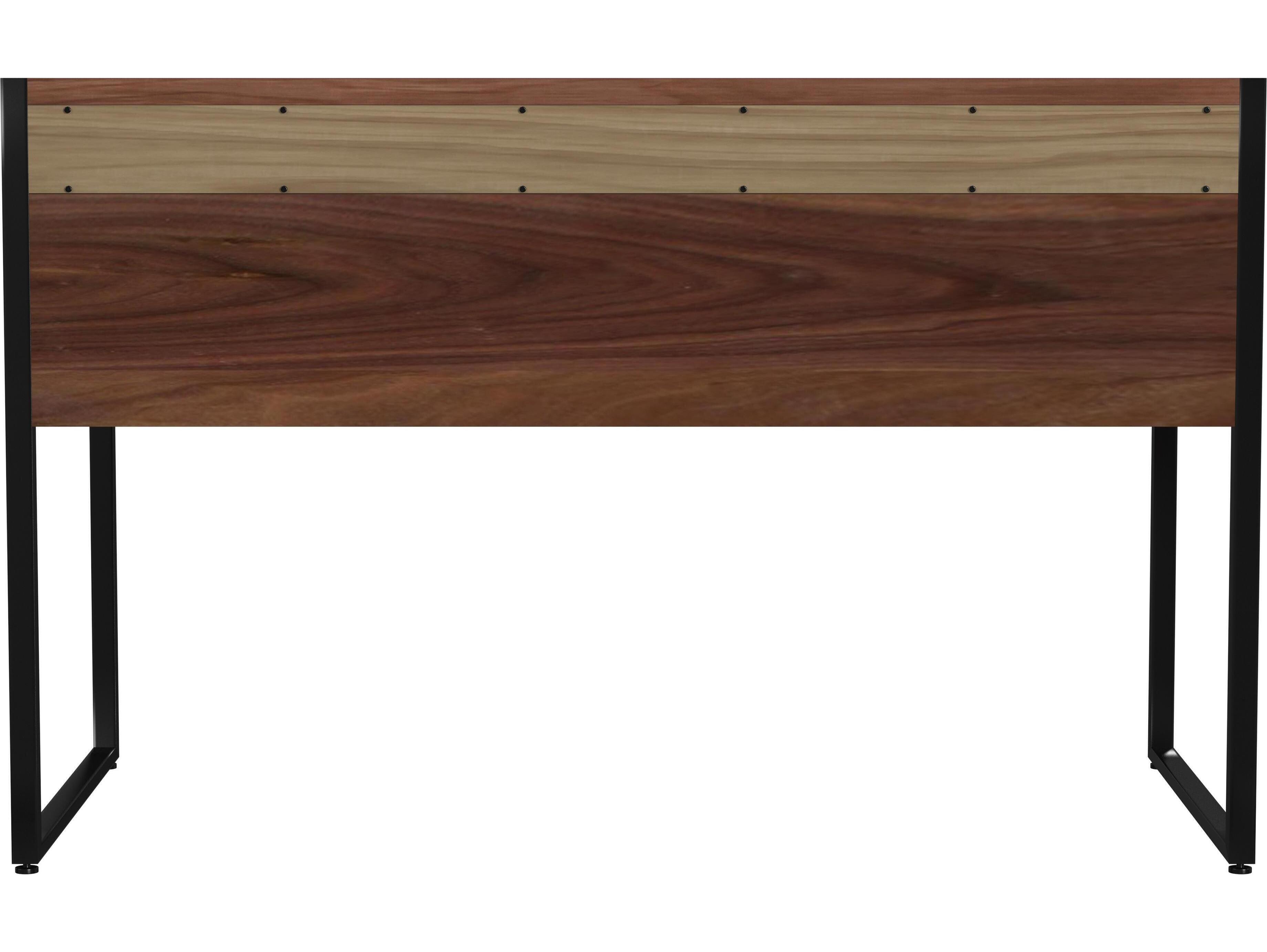 Butler Drake Walnut Brown Wood Writing Desk