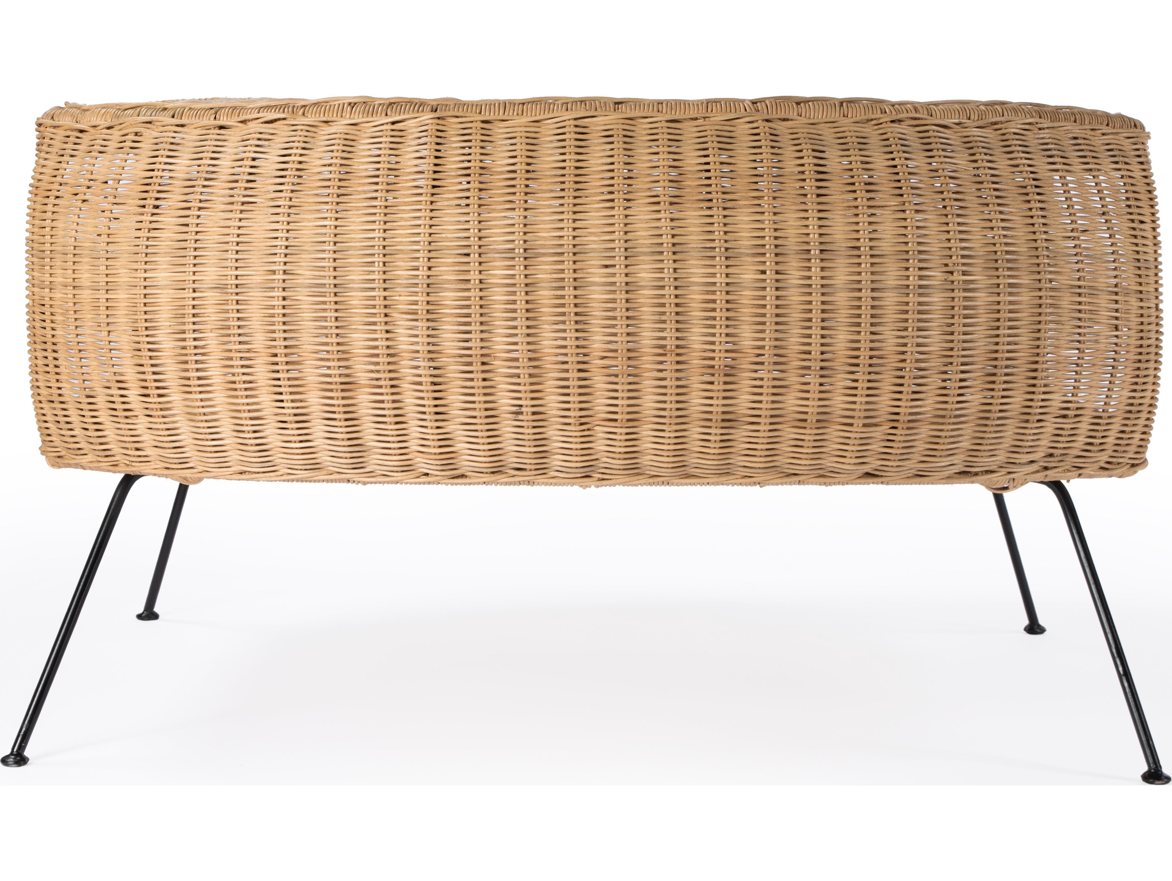 Butler Coralitta Rectangular Natural Rattan Coffee Table
