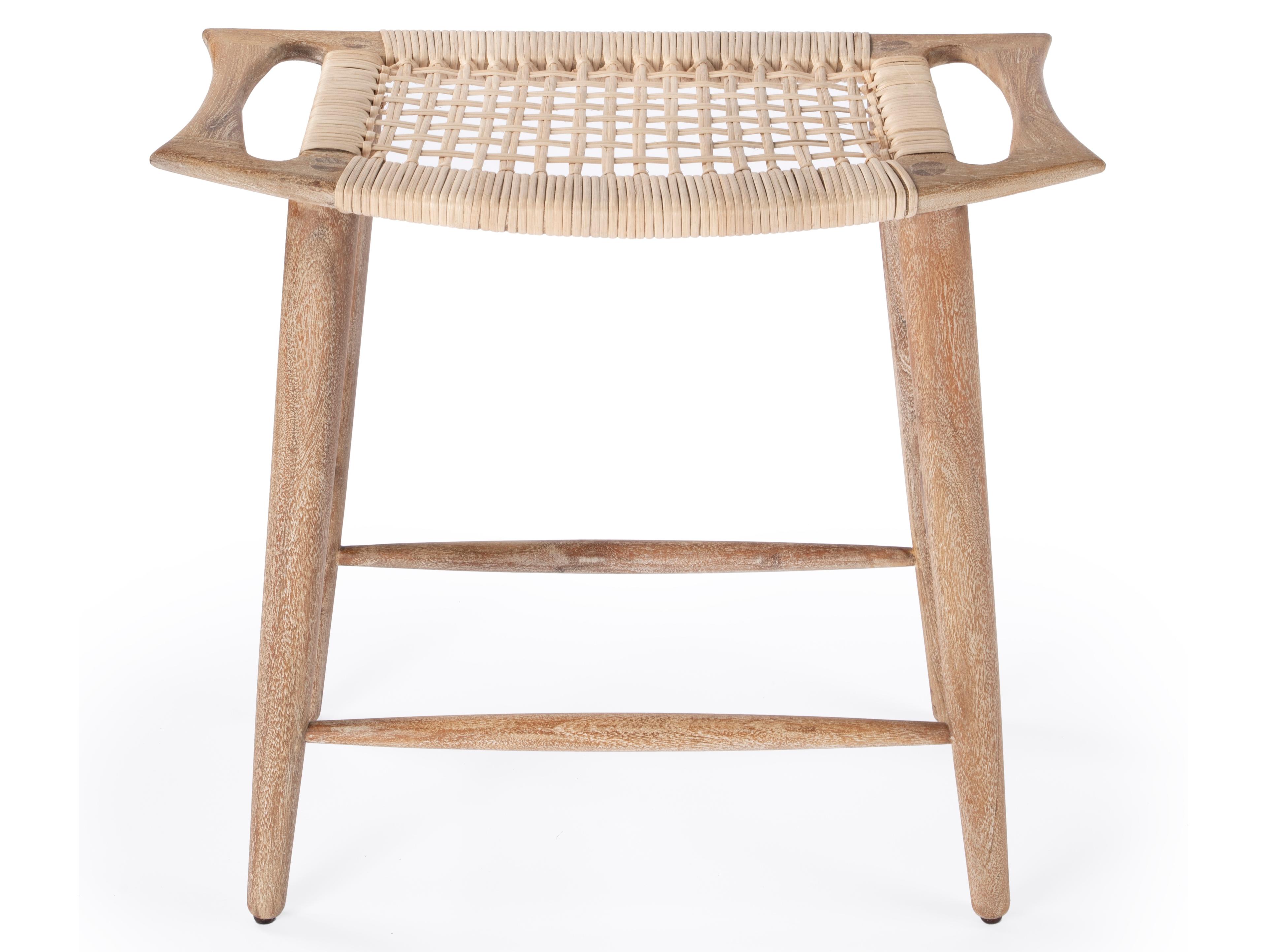 Butler Tristan Natural Mango Wood Counter Stool