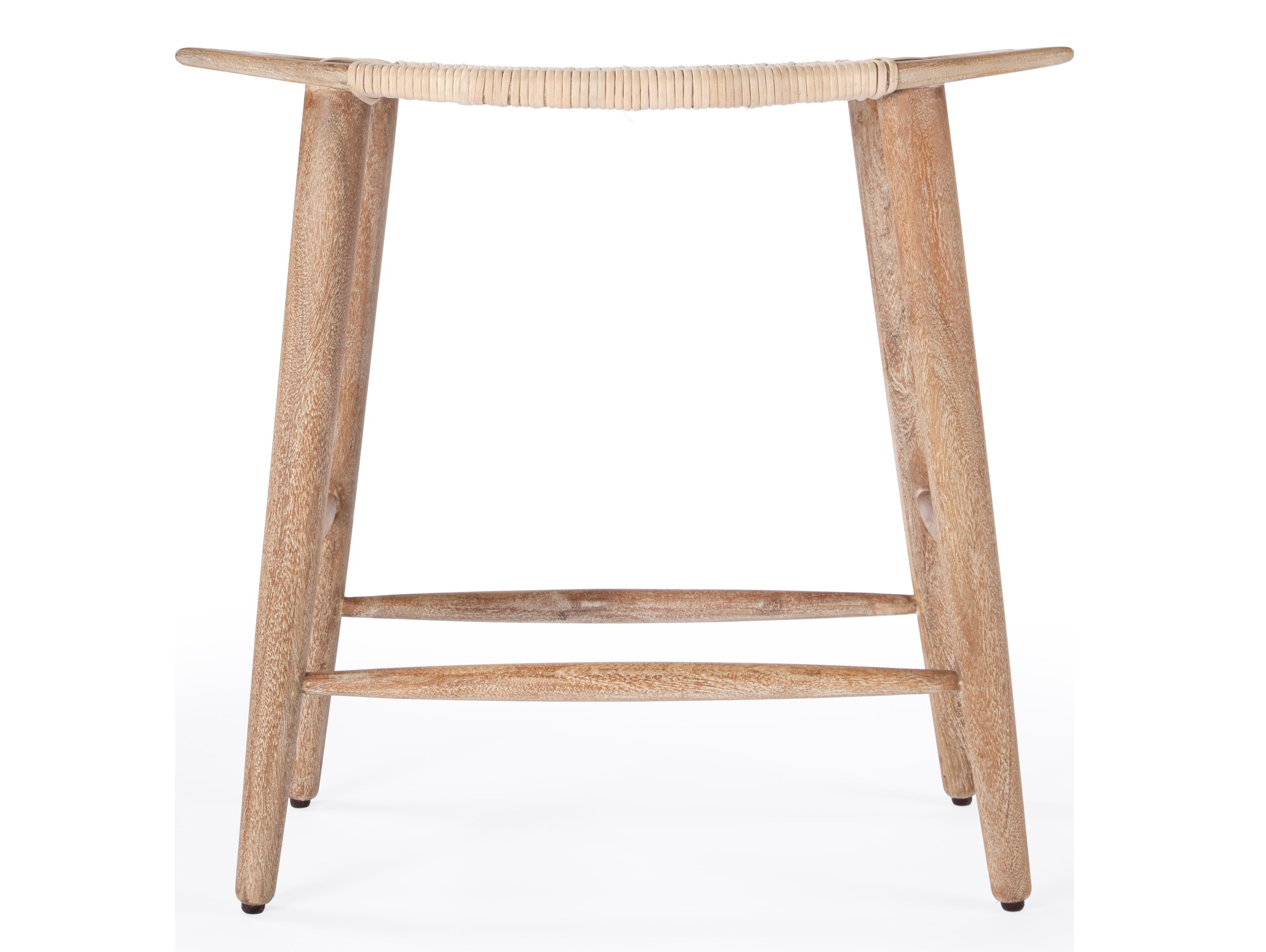 Butler Tristan Natural Mango Wood Counter Stool