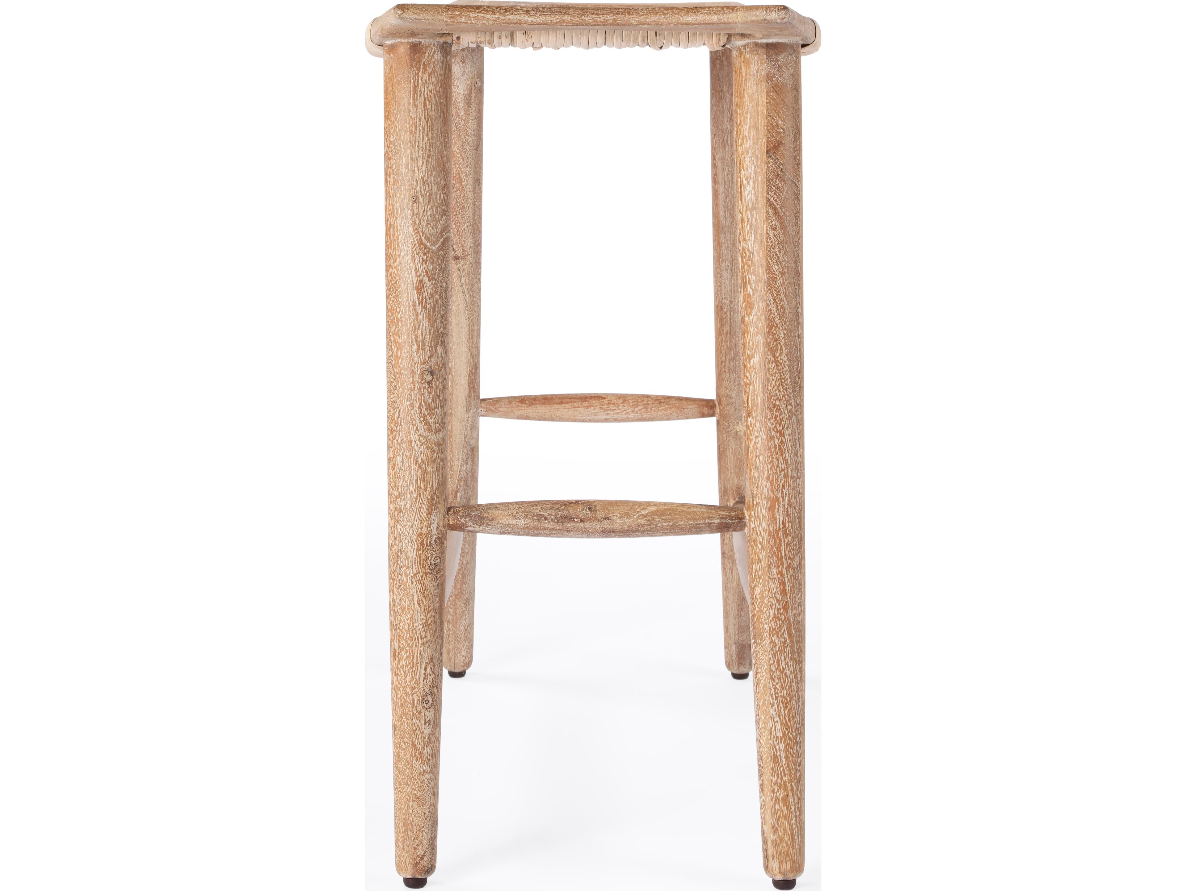 Butler Tristan Natural Mango Wood Counter Stool