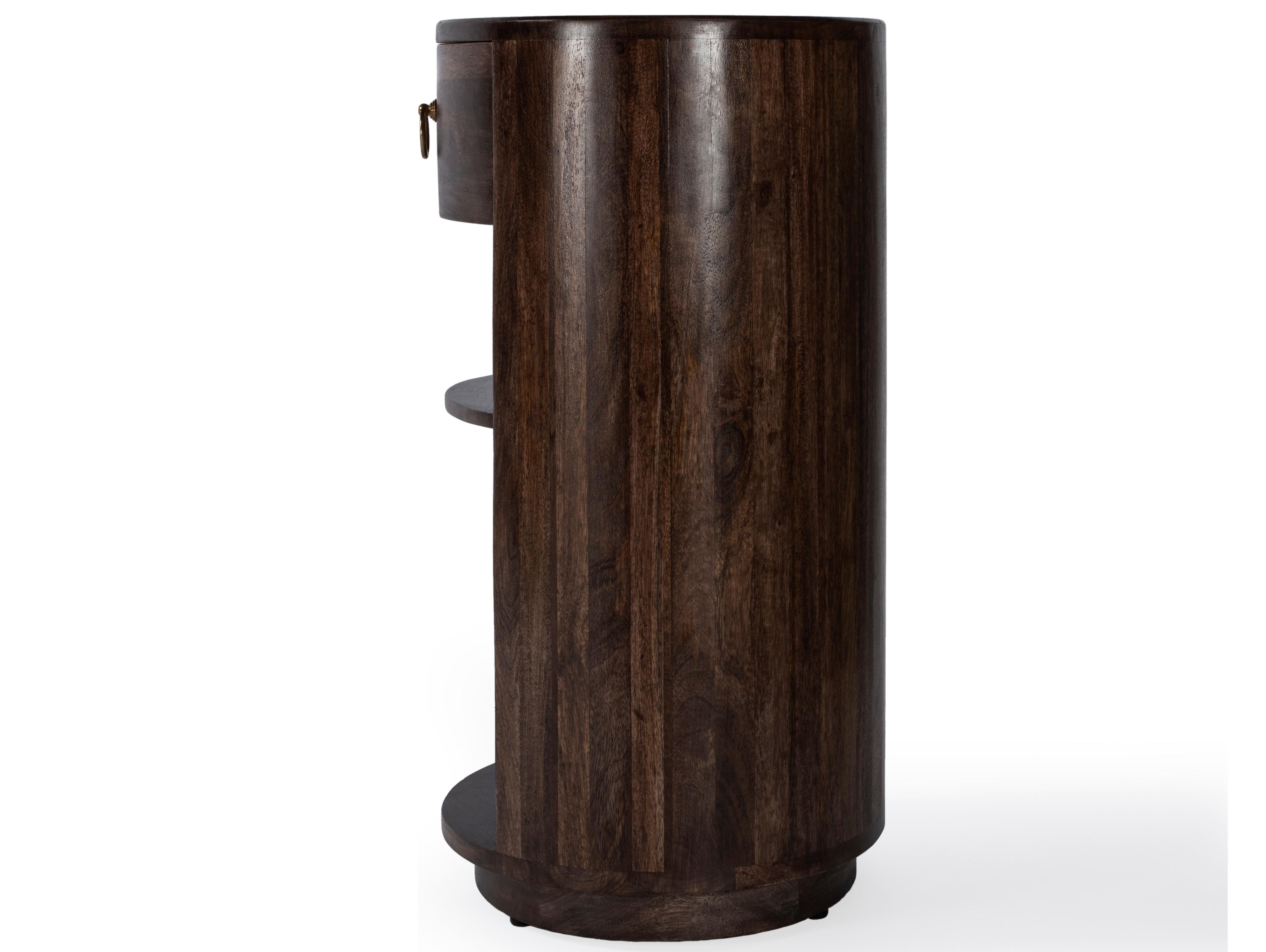 Butler Carnolitta Oval Wood Brown End Table