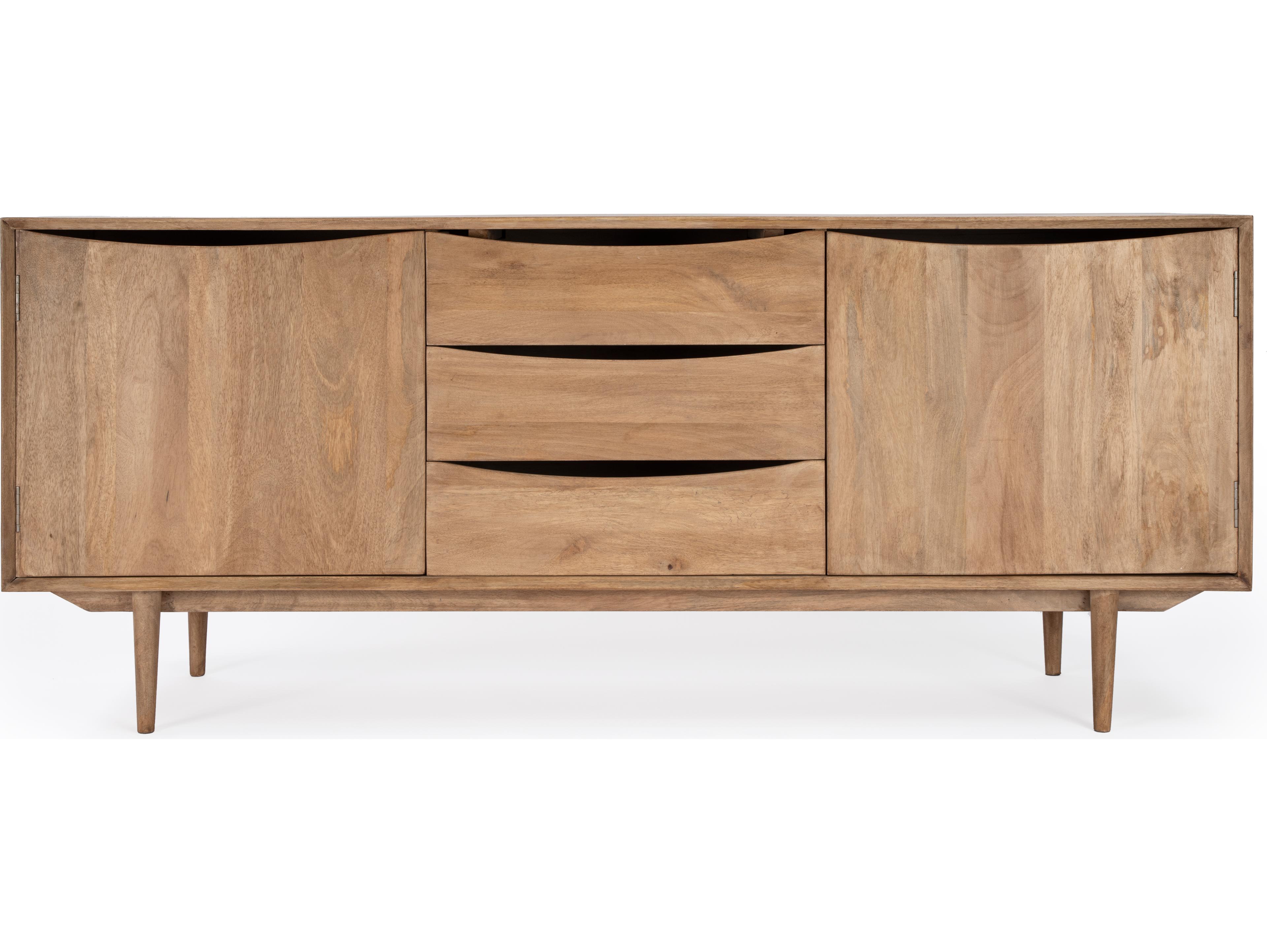 Butler Leonidin 67" Mango Wood Natural Sideboard