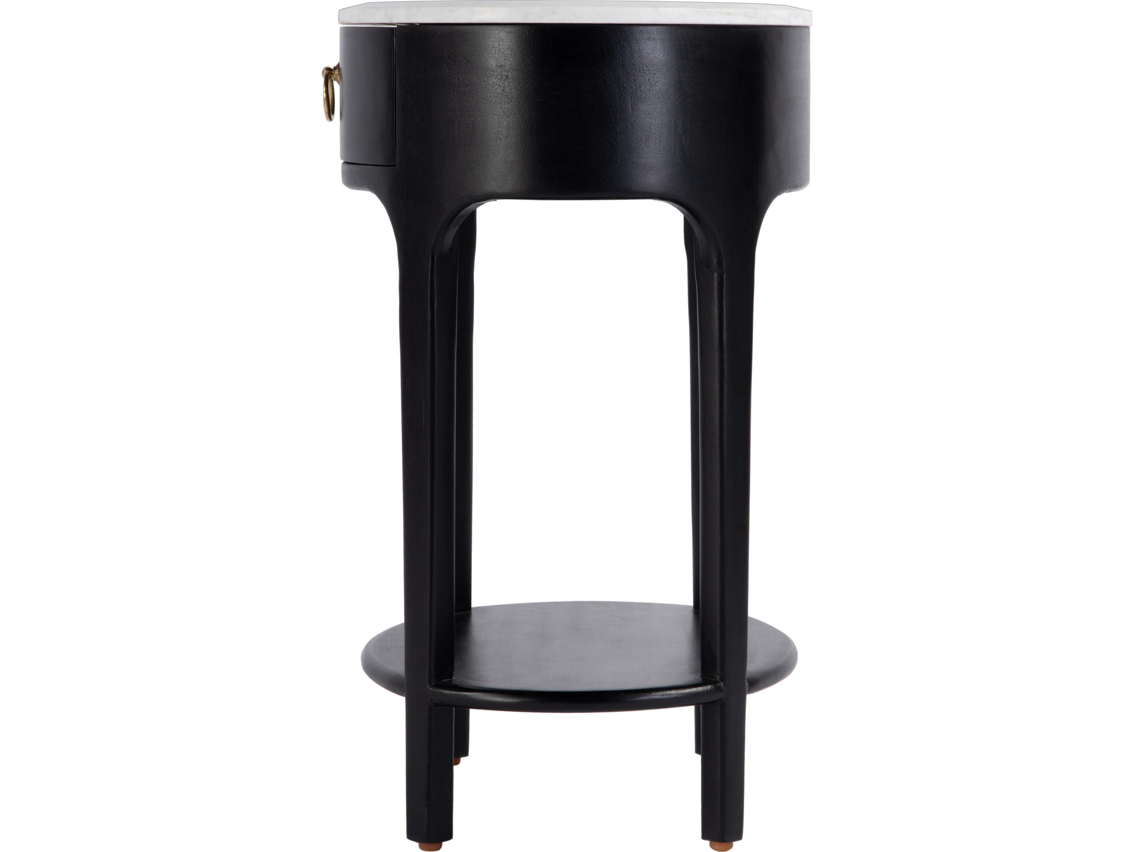 Butler Ellen 1-Drawer Mango Wood Nightstand