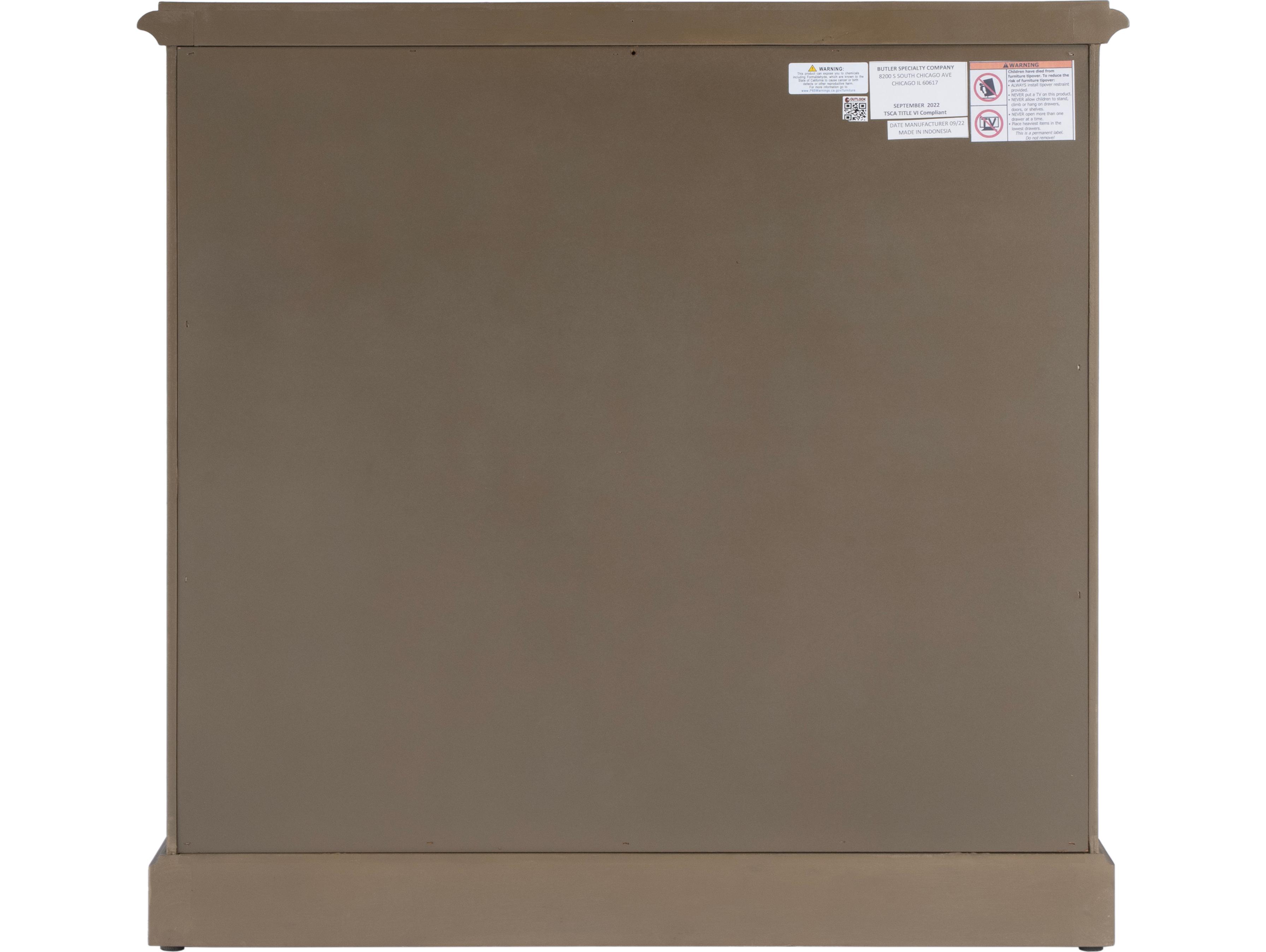 Butler Lee Nutmeg Brown Accent Cabinet