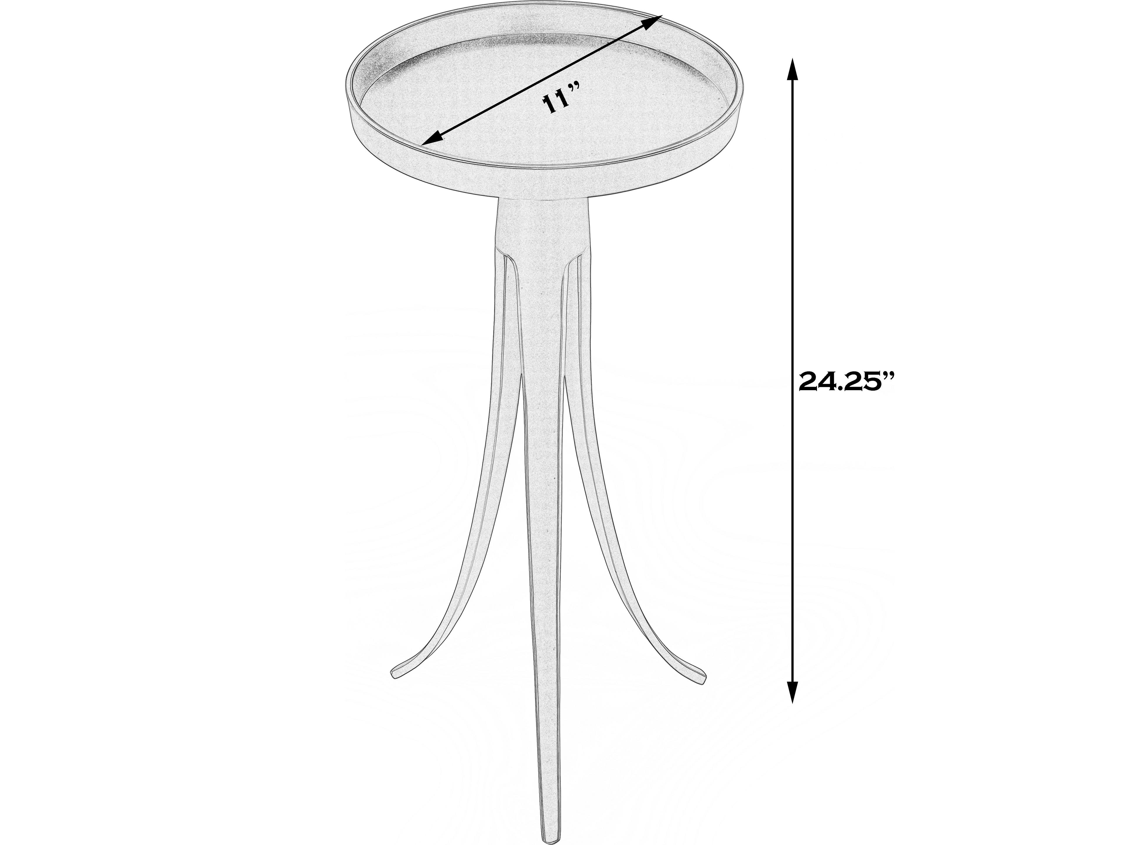 Butler Monique Round Metalworks End Table