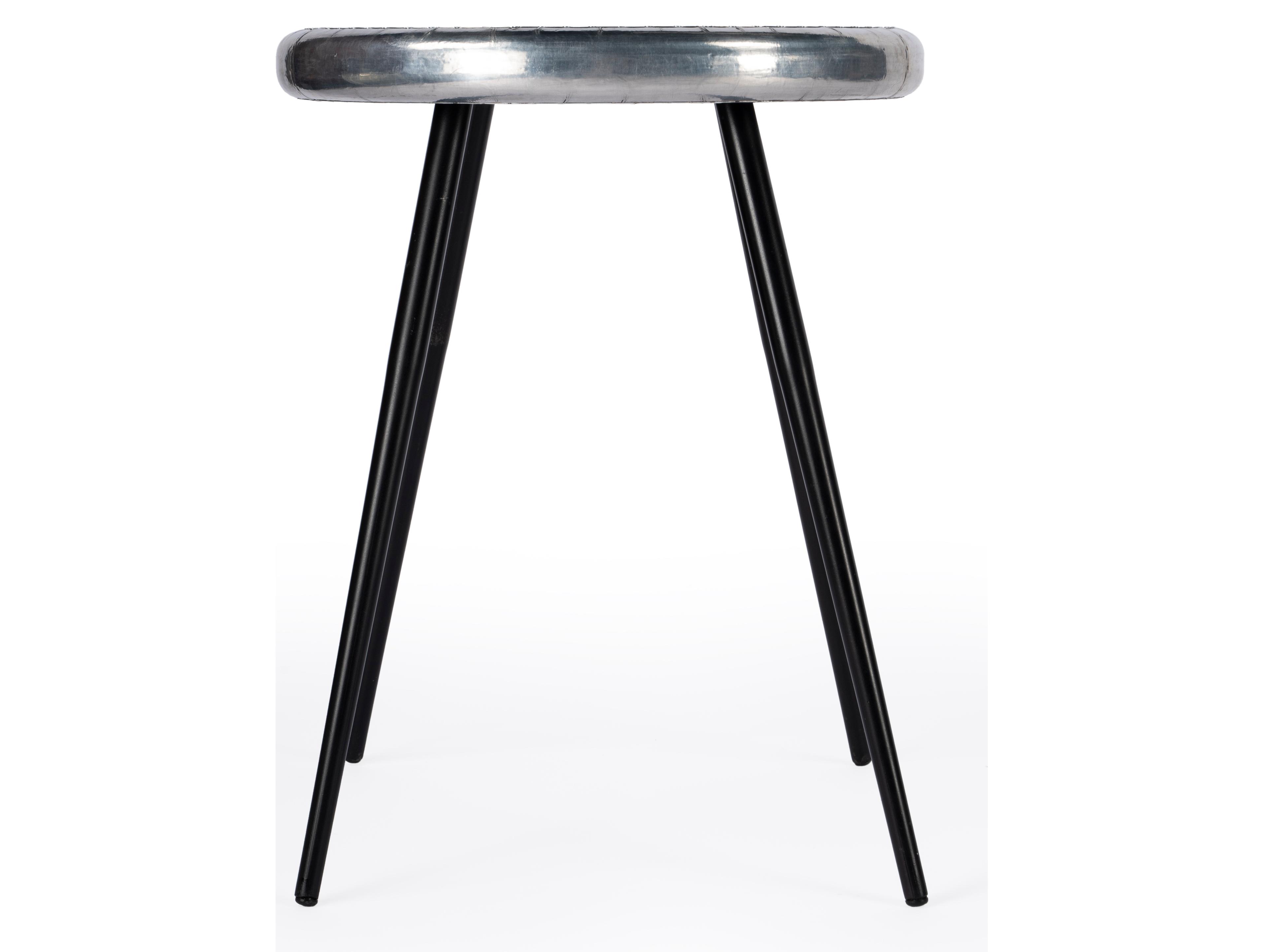 Butler Midway Round Metalworks End Table