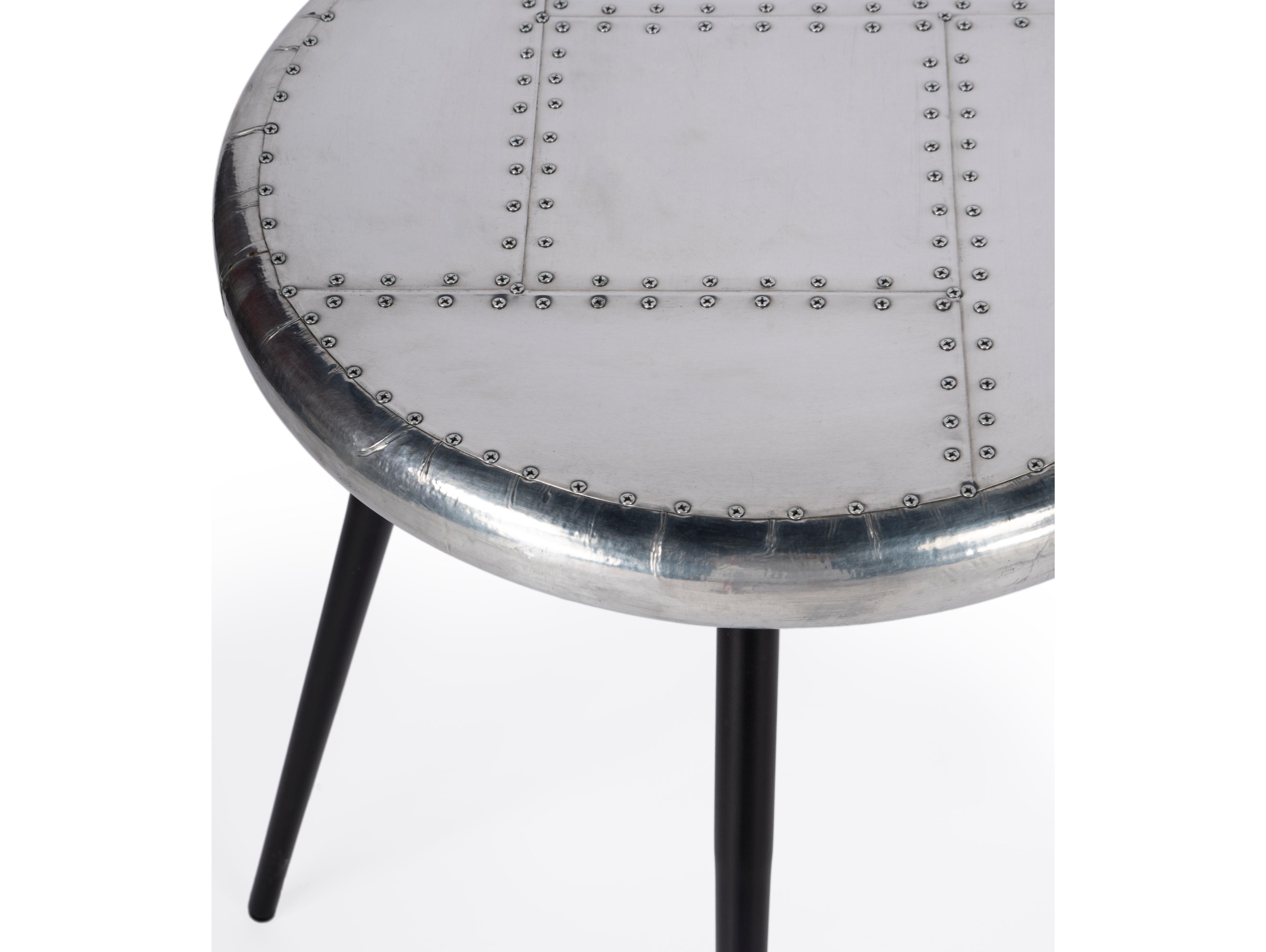 Butler Midway Round Metalworks End Table