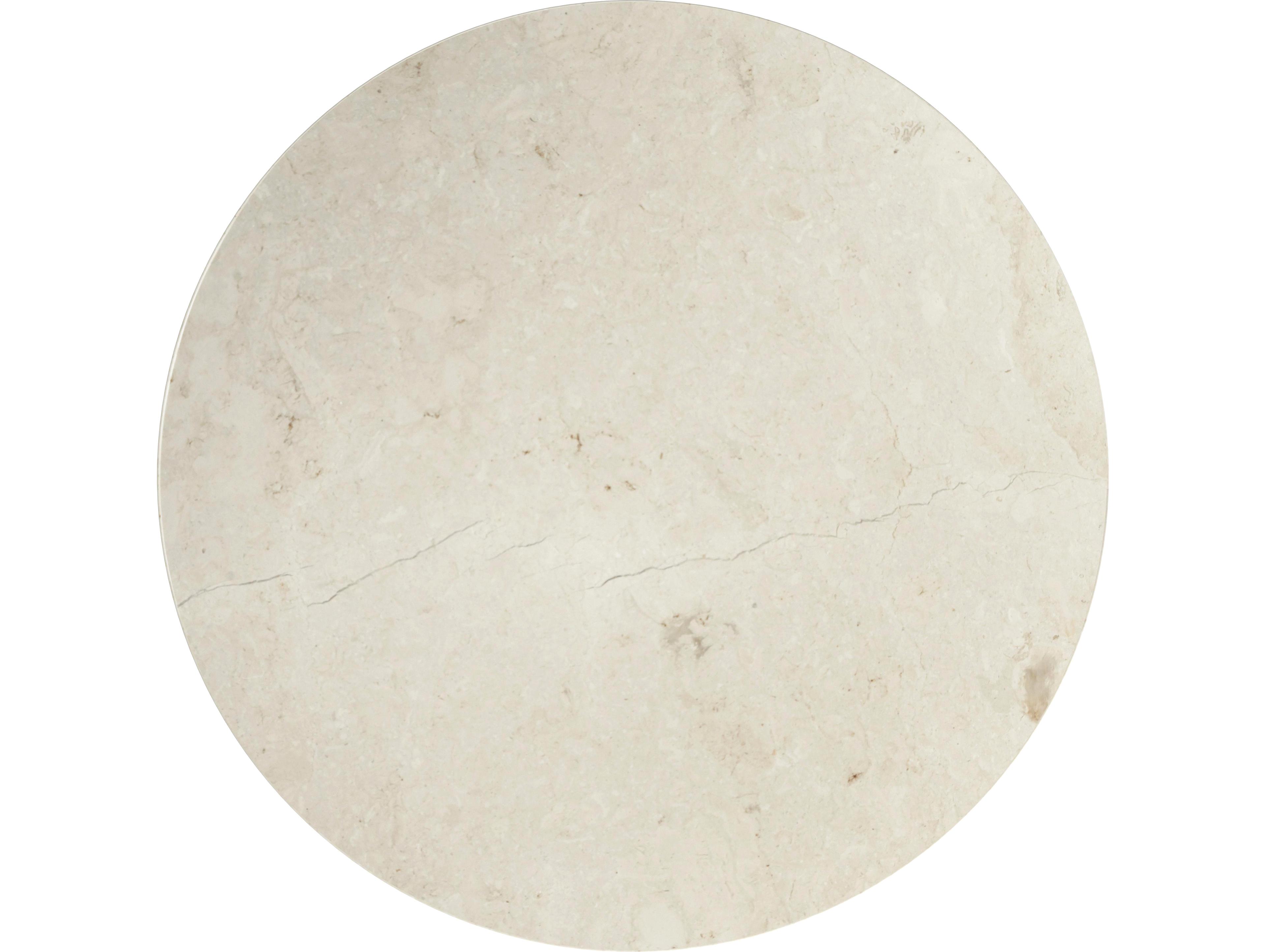 Butler Danielle Round Marble Gray Dining Table