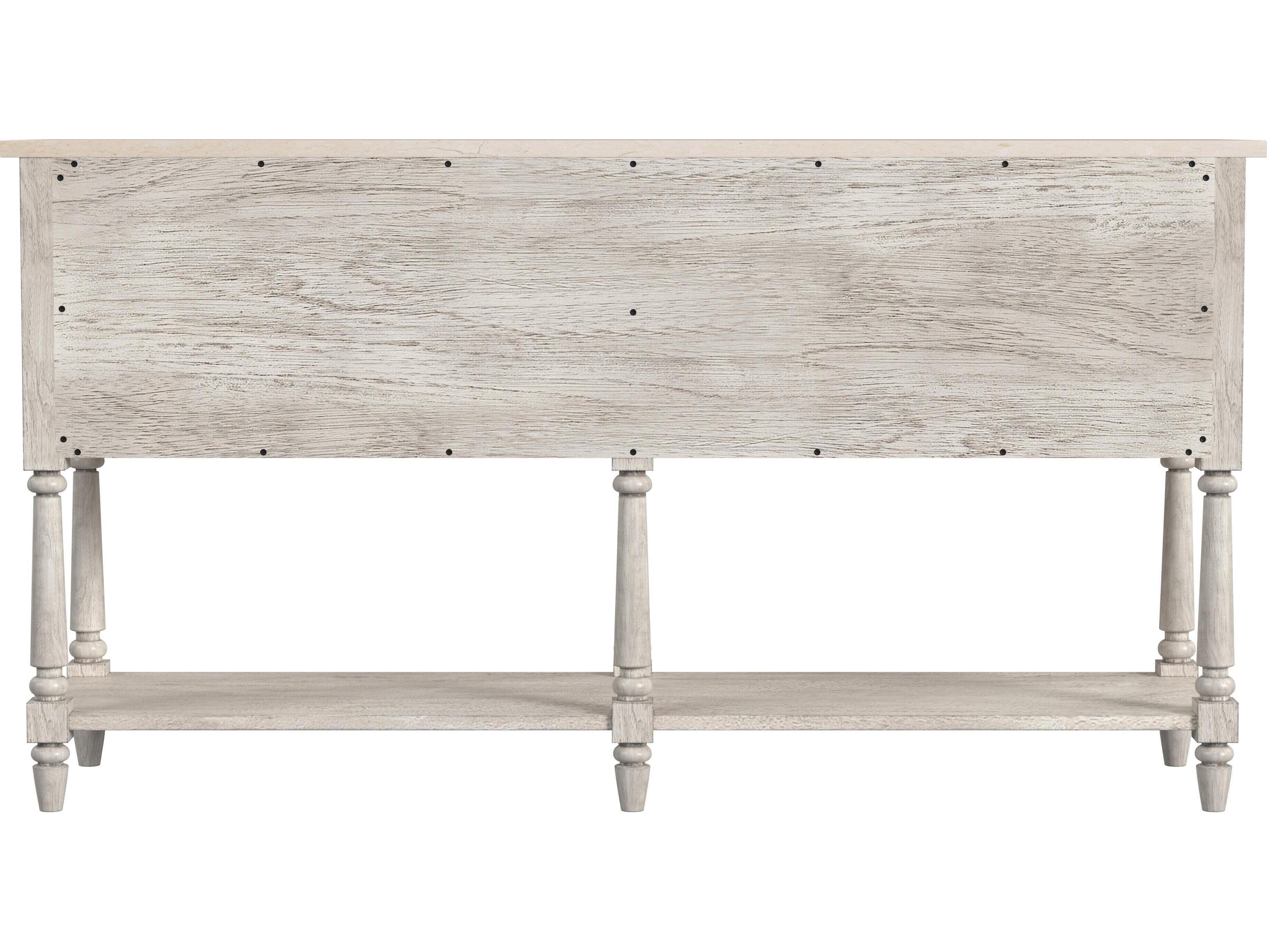 Butler Danielle 65" Mahogany Wood Rustic Gray Sideboard