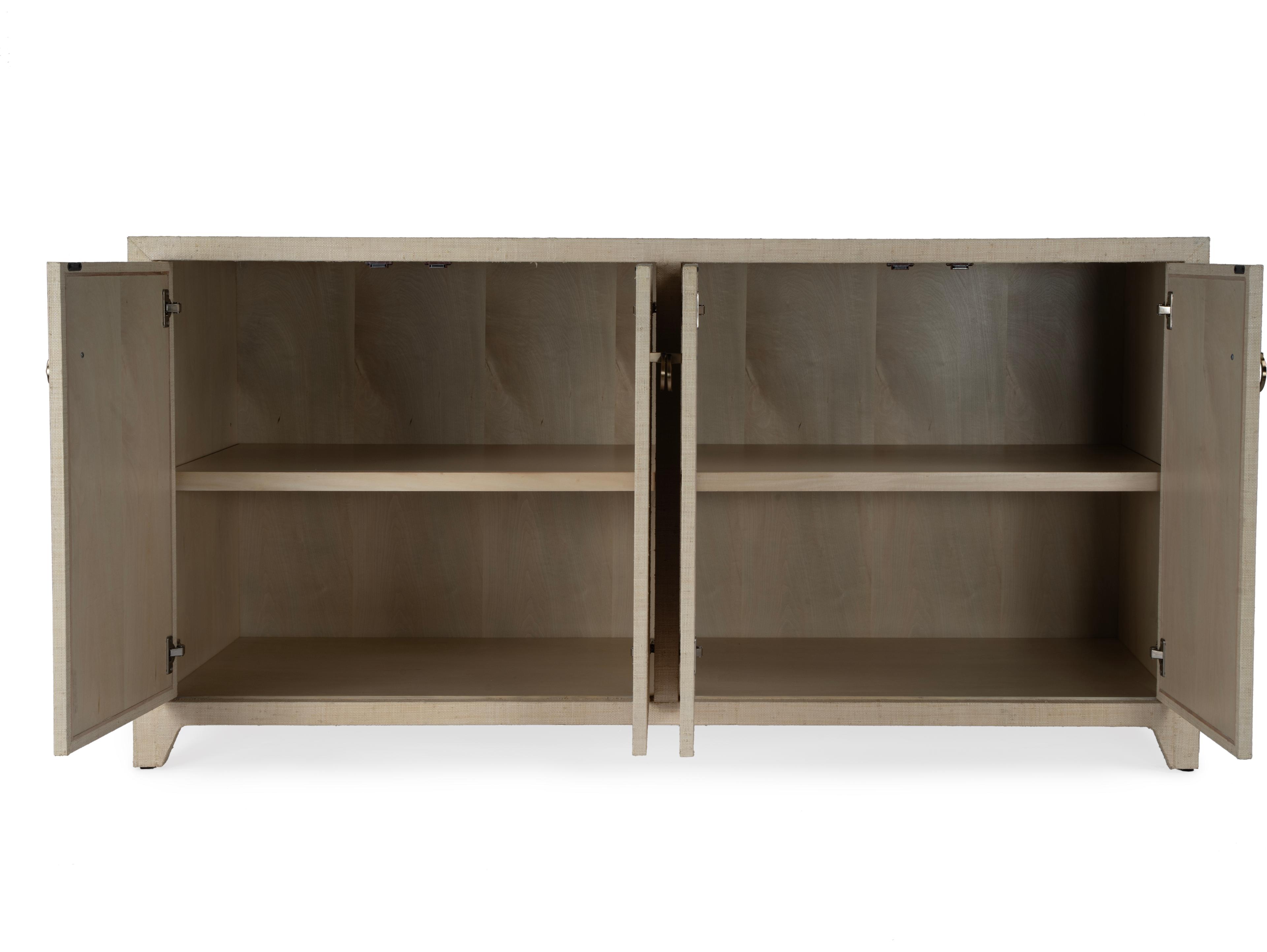 Butler Bar Harbor 70" Natural Raffia Sideboard