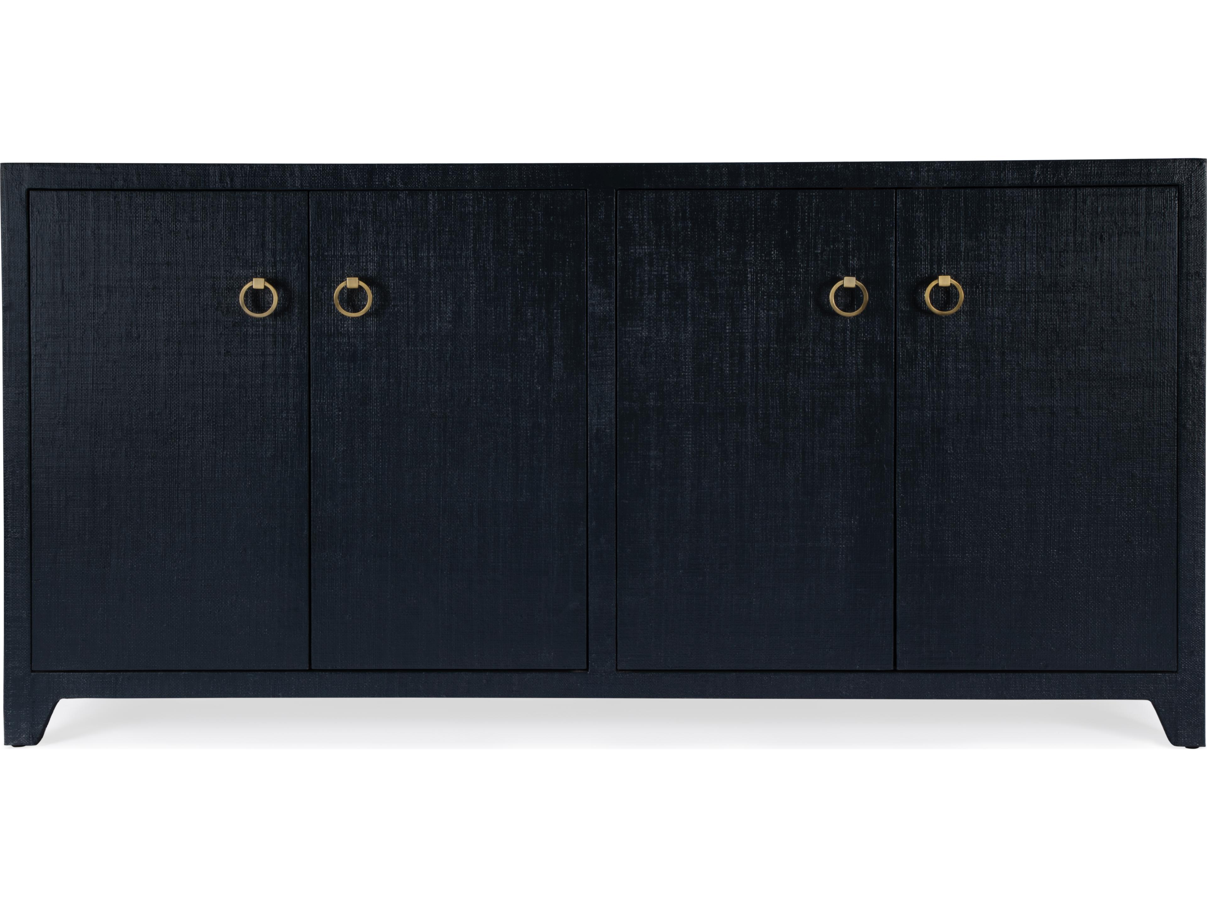 Butler Bar Harbor 70" Navy Raffia Sideboard