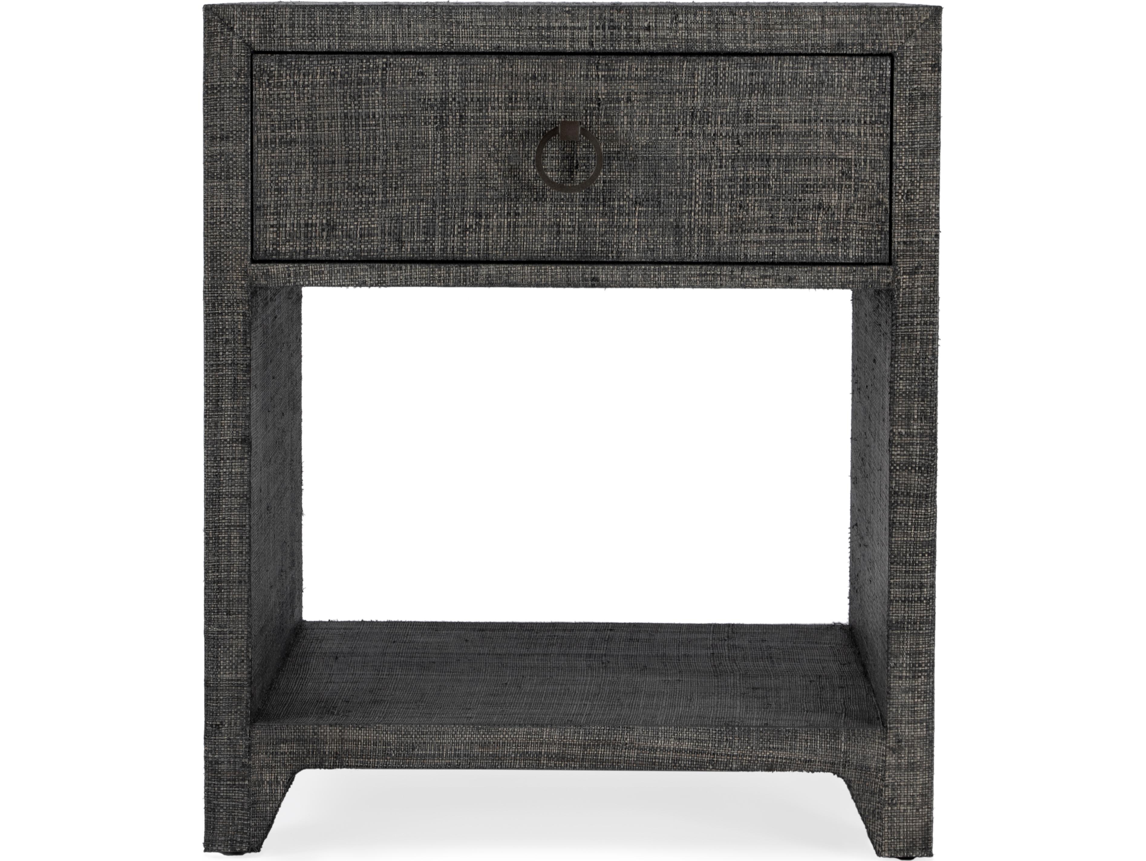 Butler Bar Harbor 1-Drawer Gray Nightstand