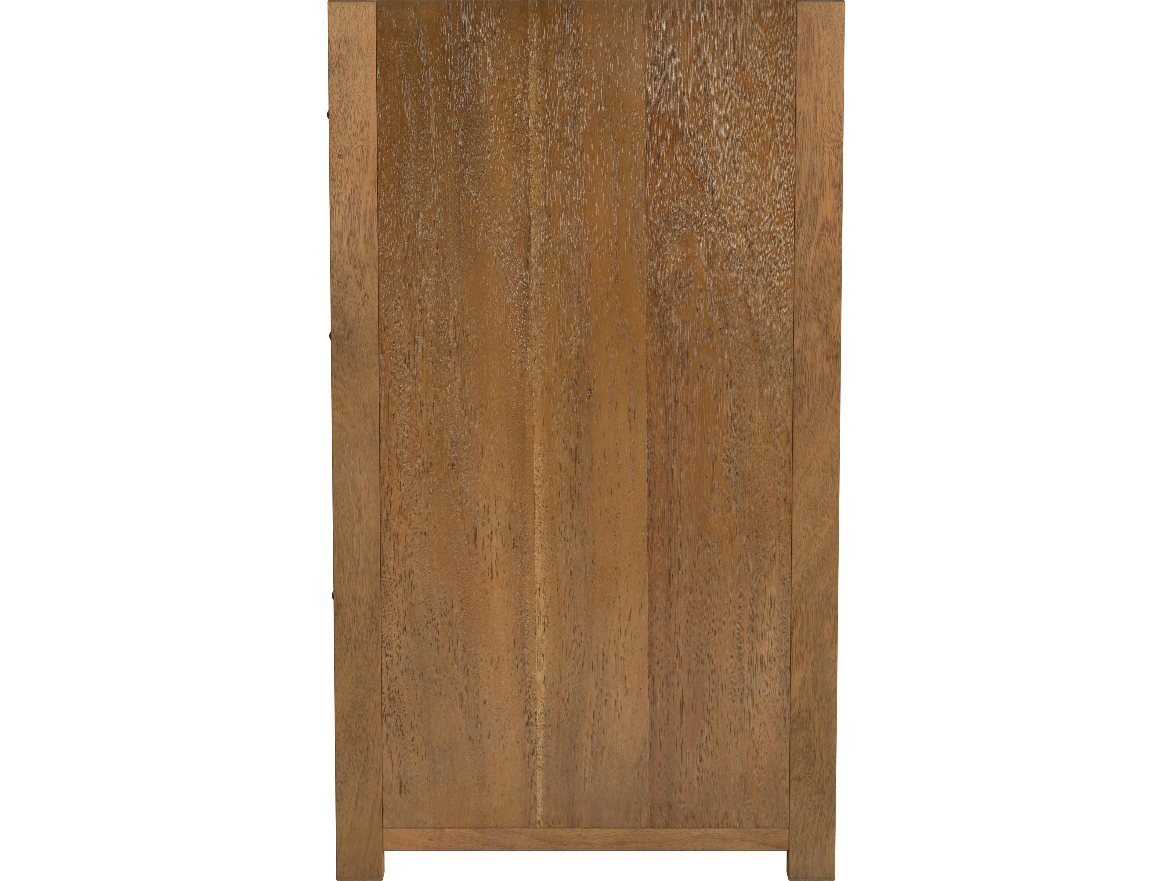 Butler Lark 3-Drawers Pine Wood Nightstand