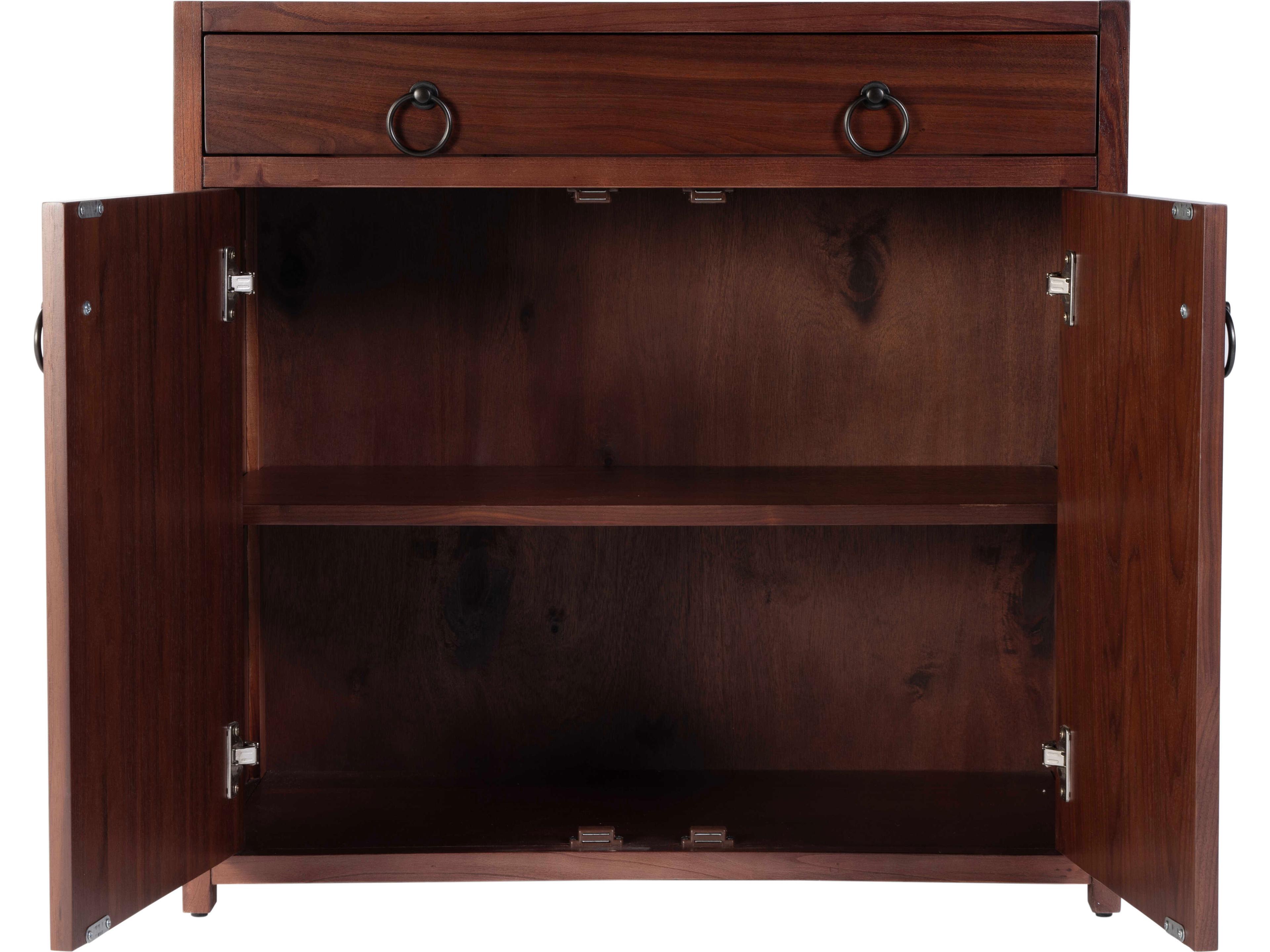 Butler Lark Brown Acacia Wood Accent Chest