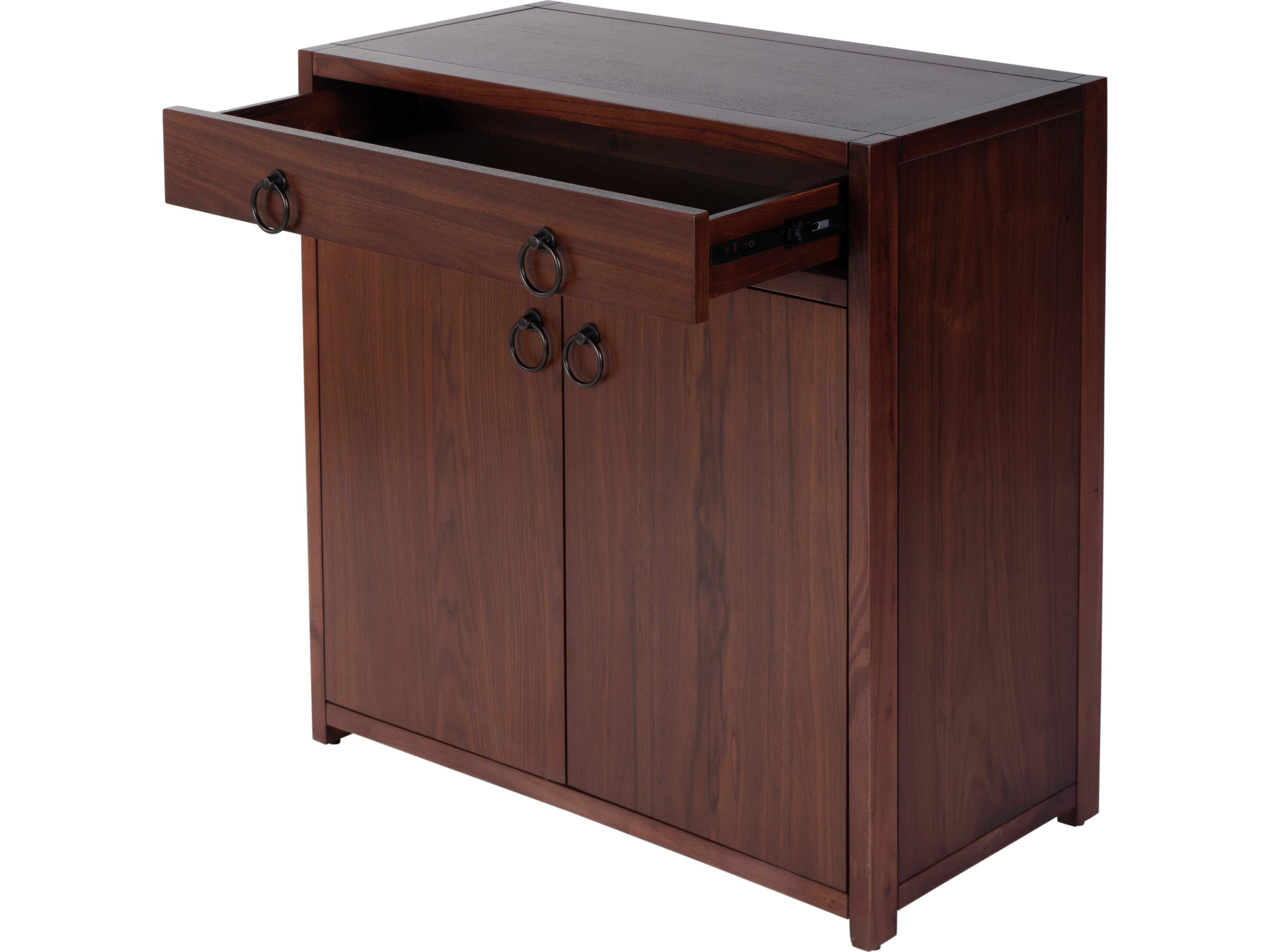 Butler Lark Brown Acacia Wood Accent Chest
