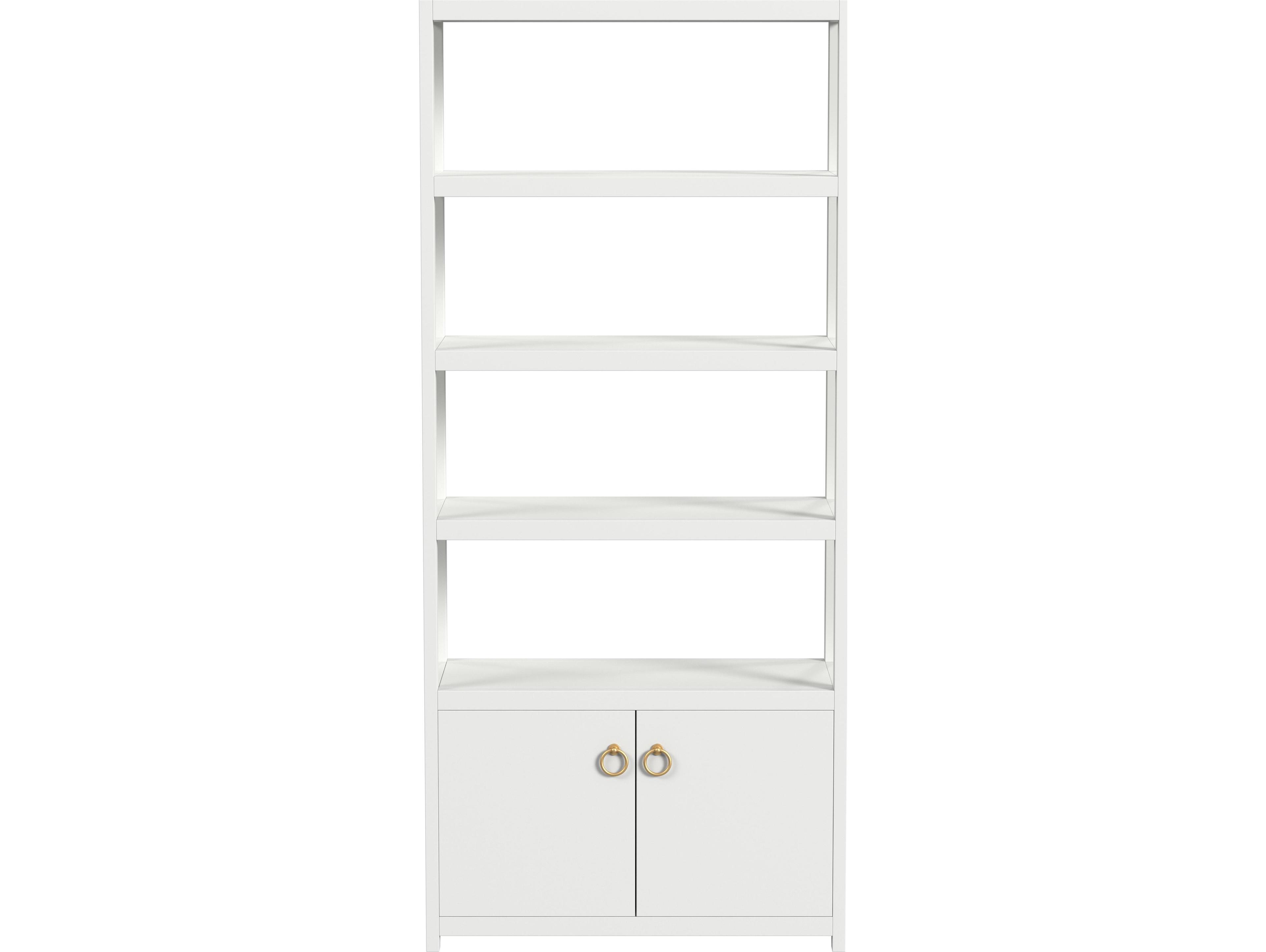 Butler Lark White Bookcase