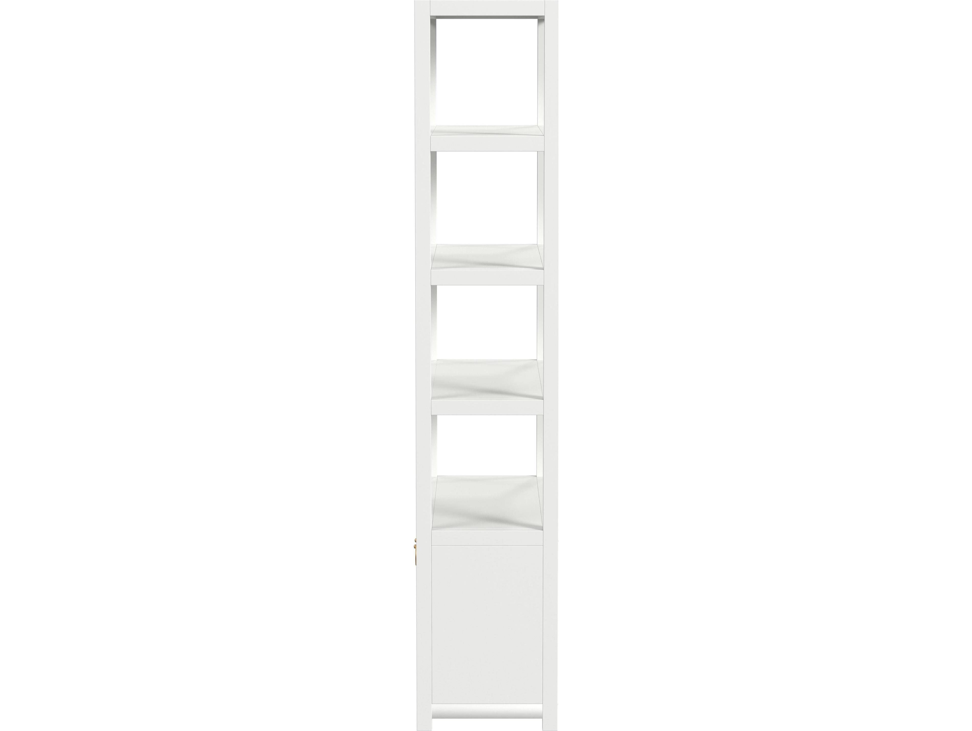 Butler Lark White Bookcase