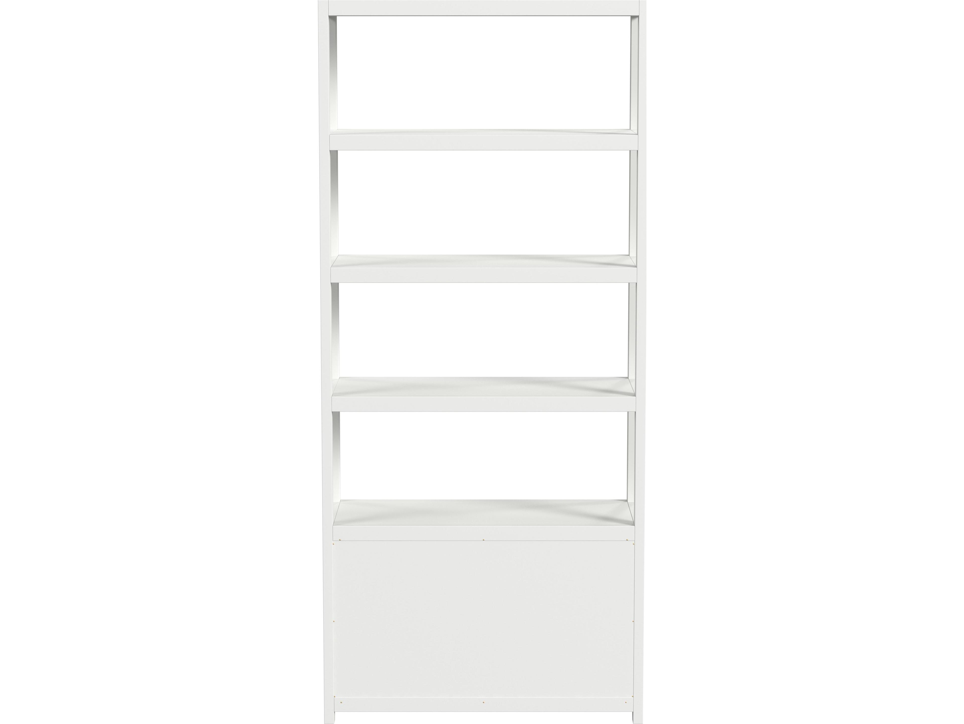 Butler Lark White Bookcase