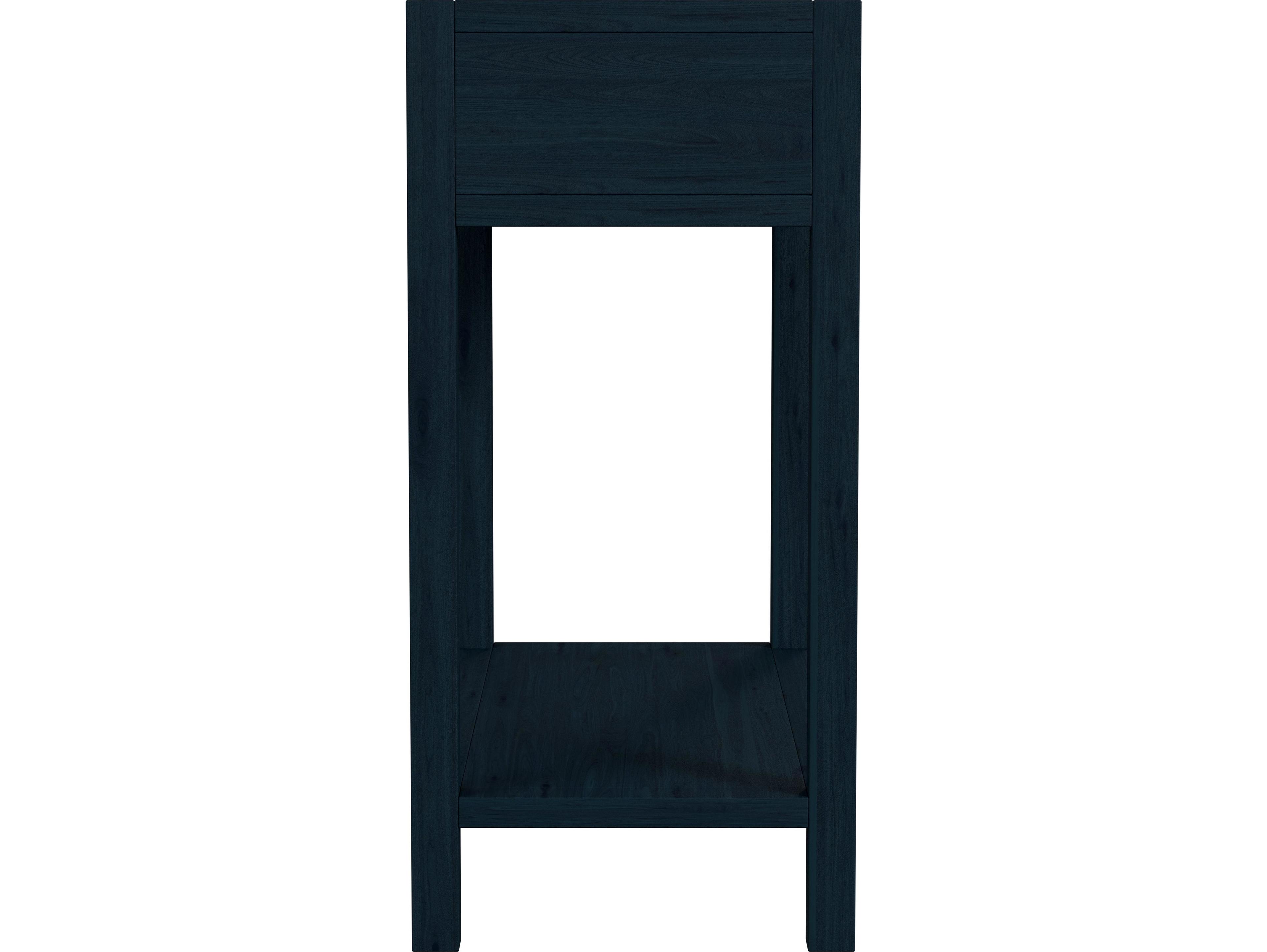 Butler Lark 1-Drawer Acacia Wood Nightstand