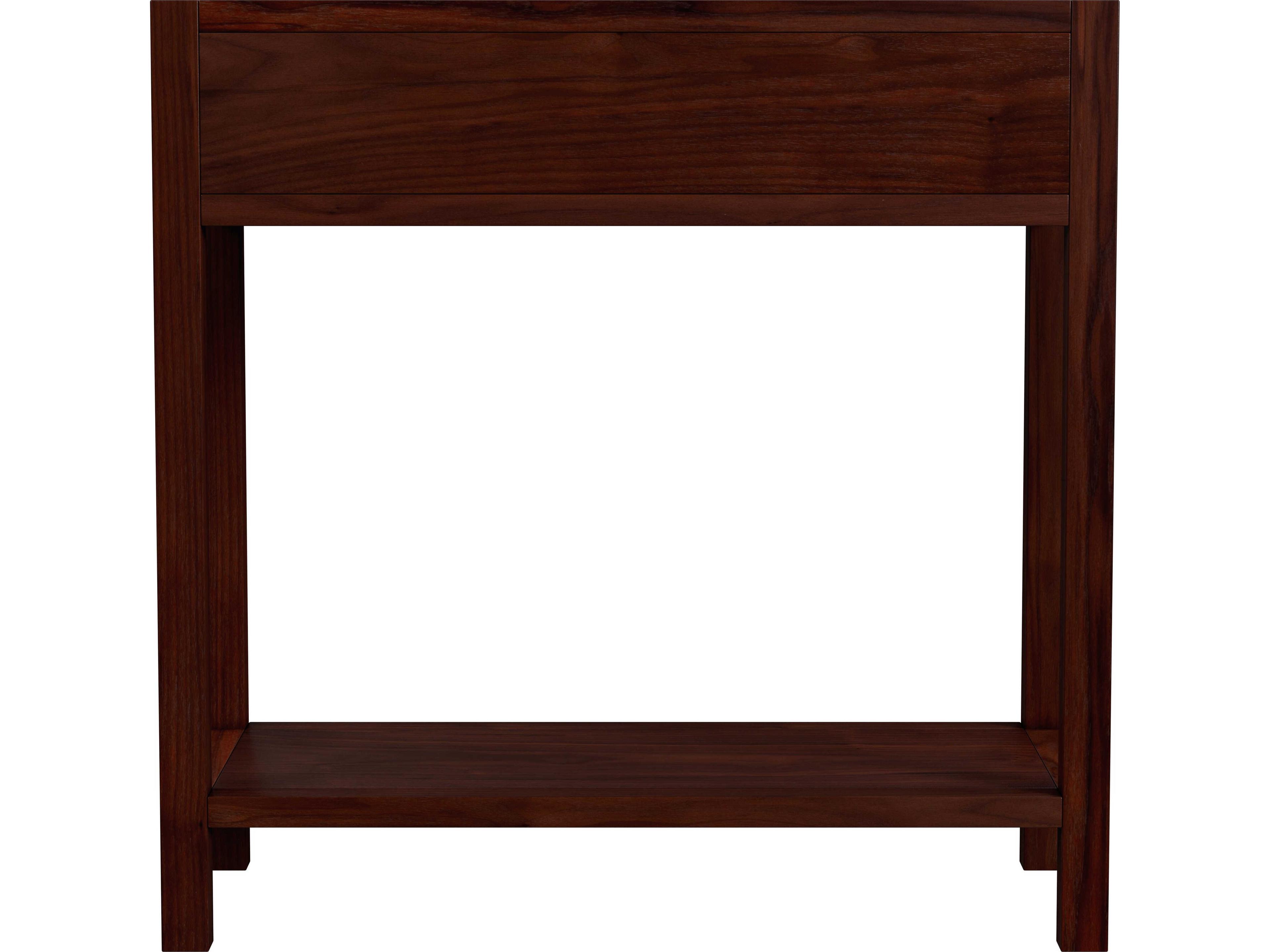 Butler Lark 1-Drawer Acacia Wood Nightstand