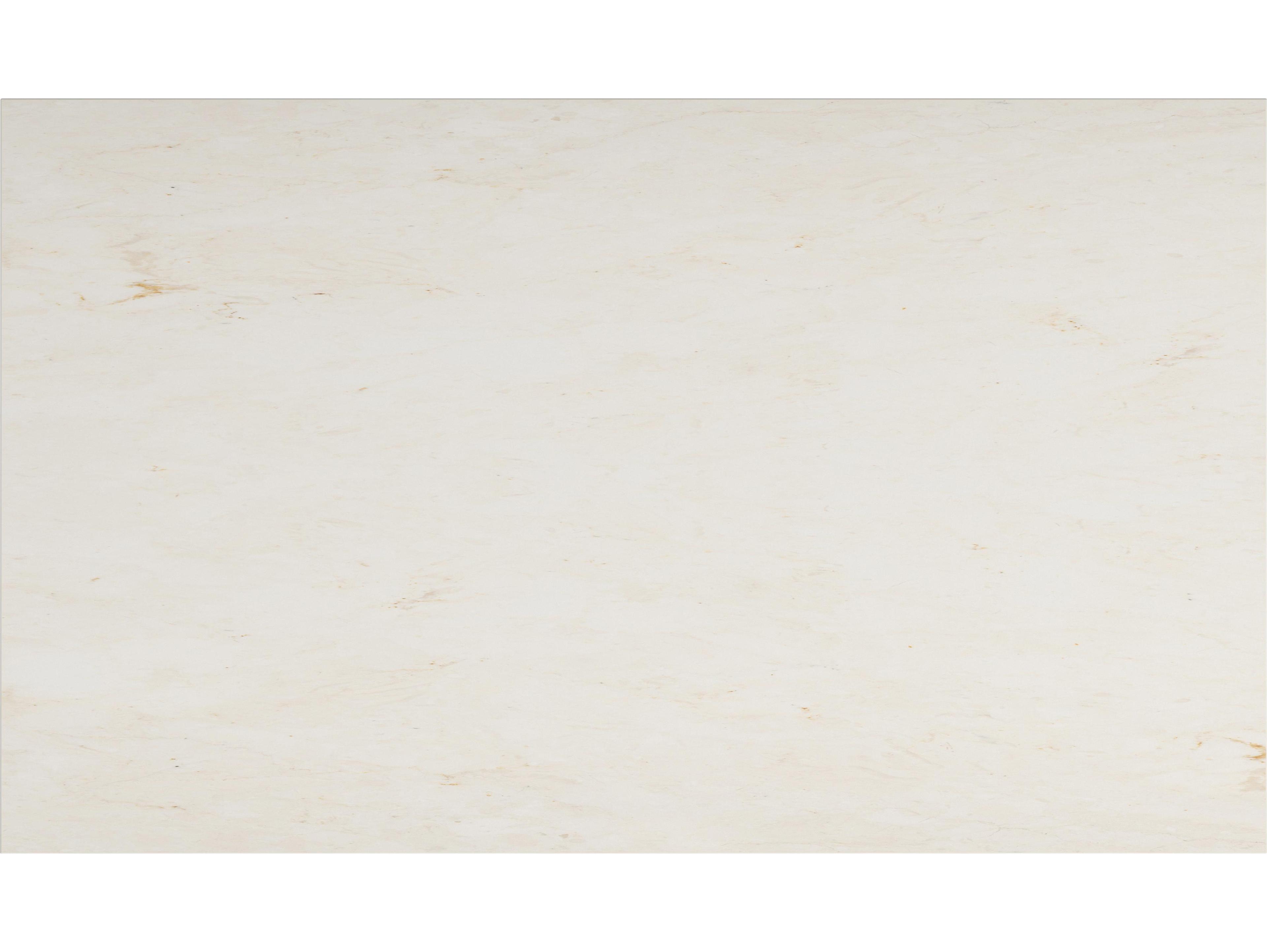 Butler Danielle Rectangular Marble Sandalwood Beige Dining Table