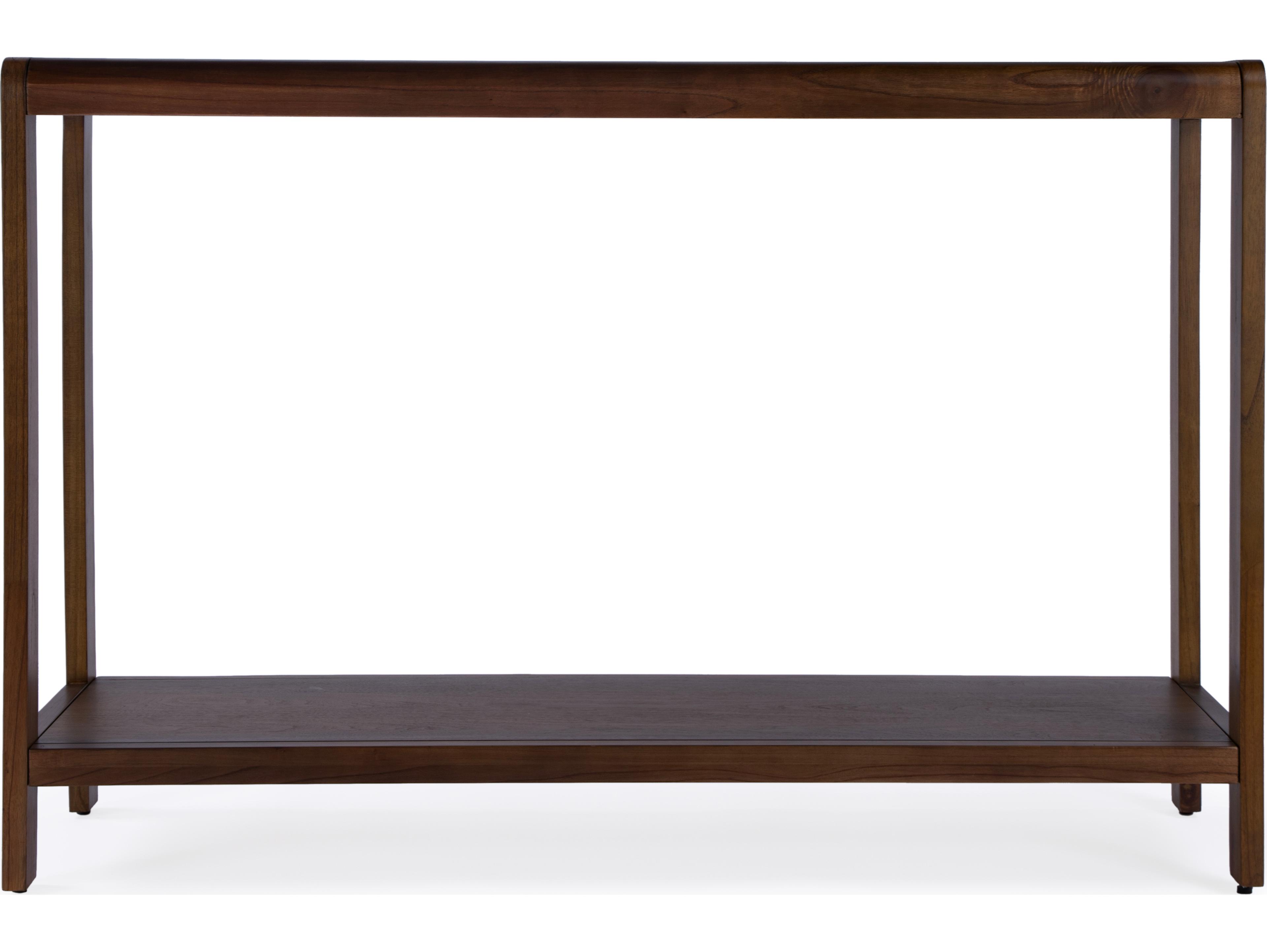 Butler Hanover Rectangular Wood Walnut Console Table