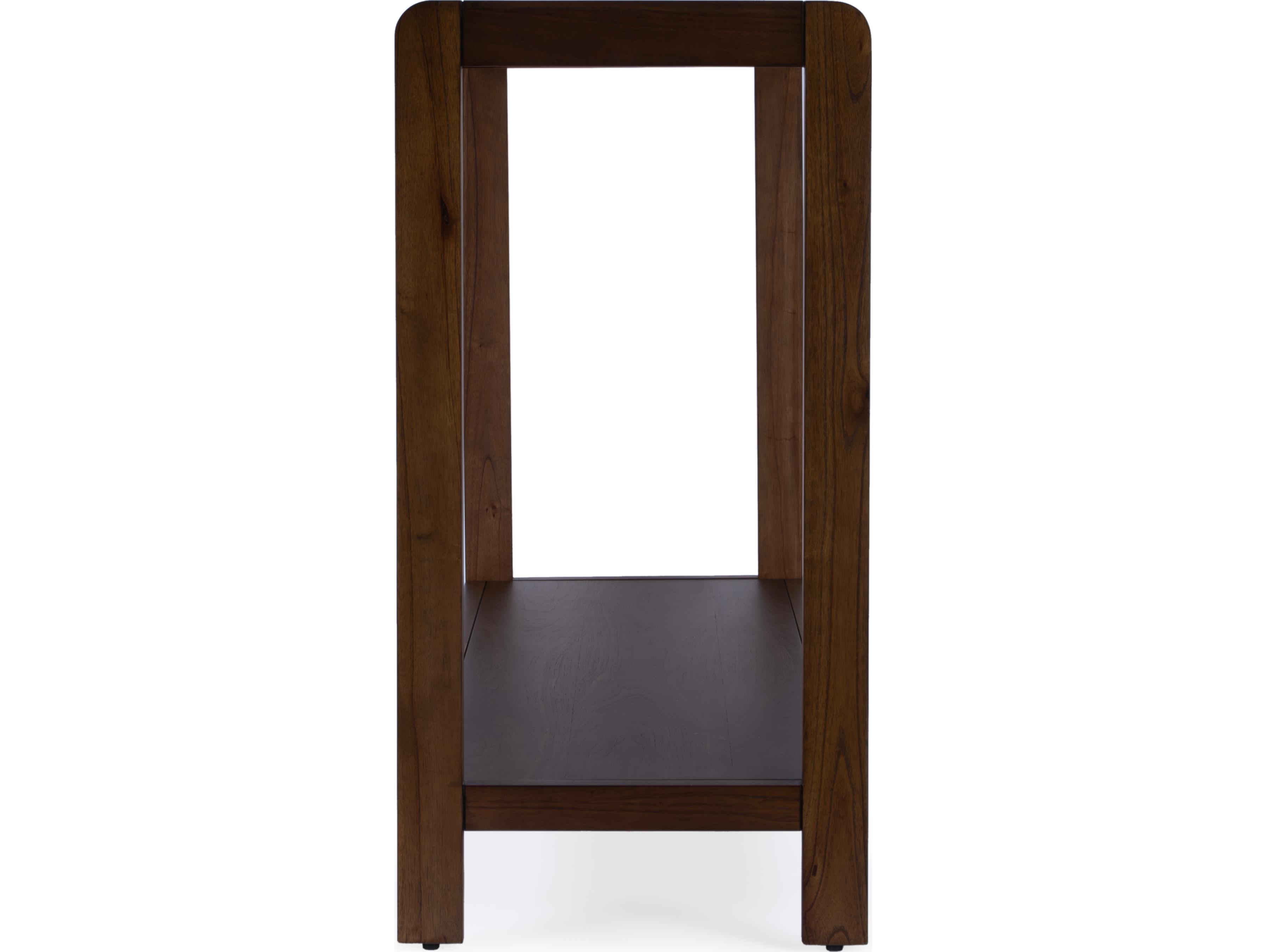 Butler Hanover Rectangular Wood Walnut Console Table