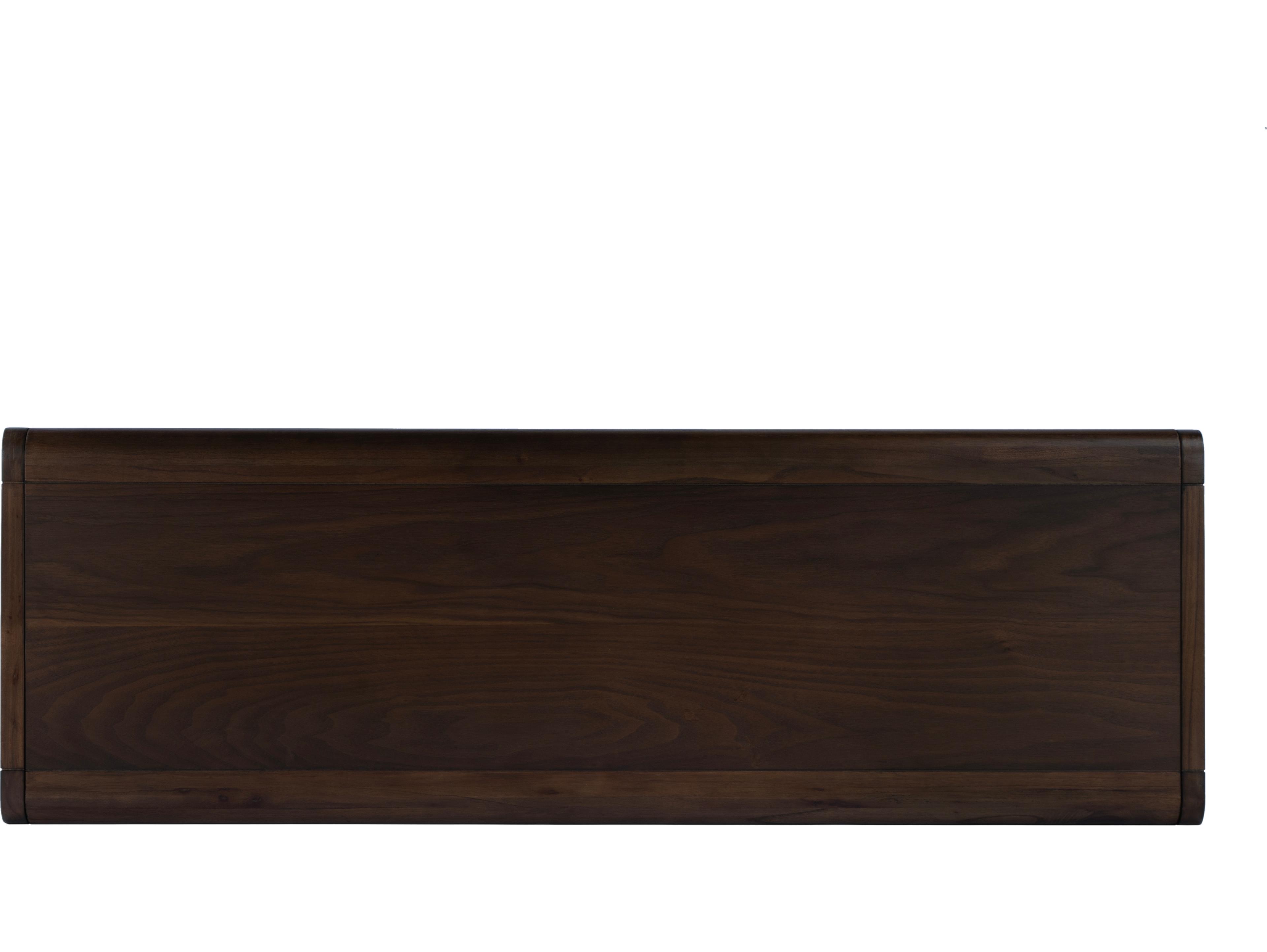 Butler Hanover Rectangular Wood Walnut Console Table