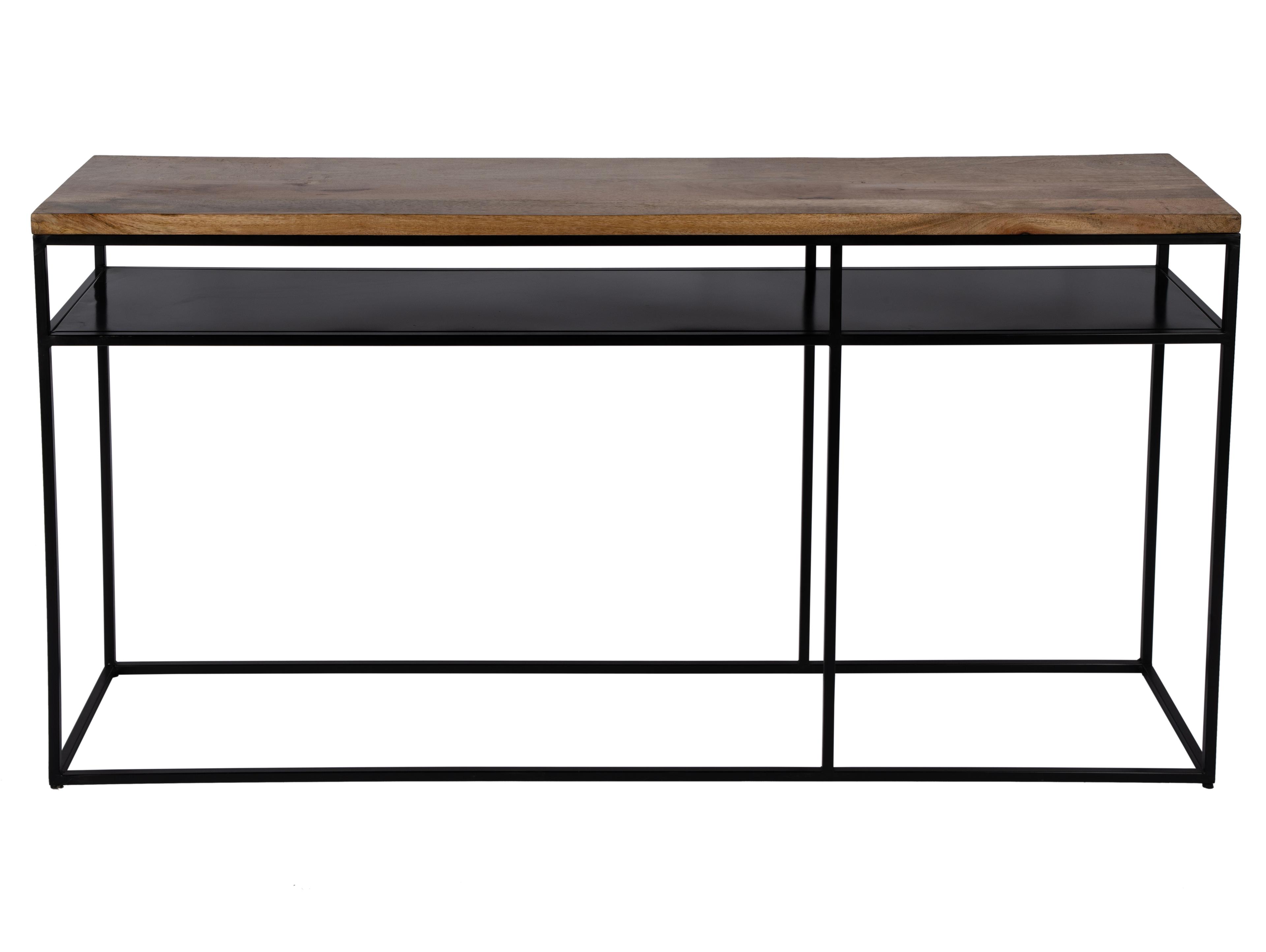 Butler Sutton Rectangular Wood Natural Mango Console Table