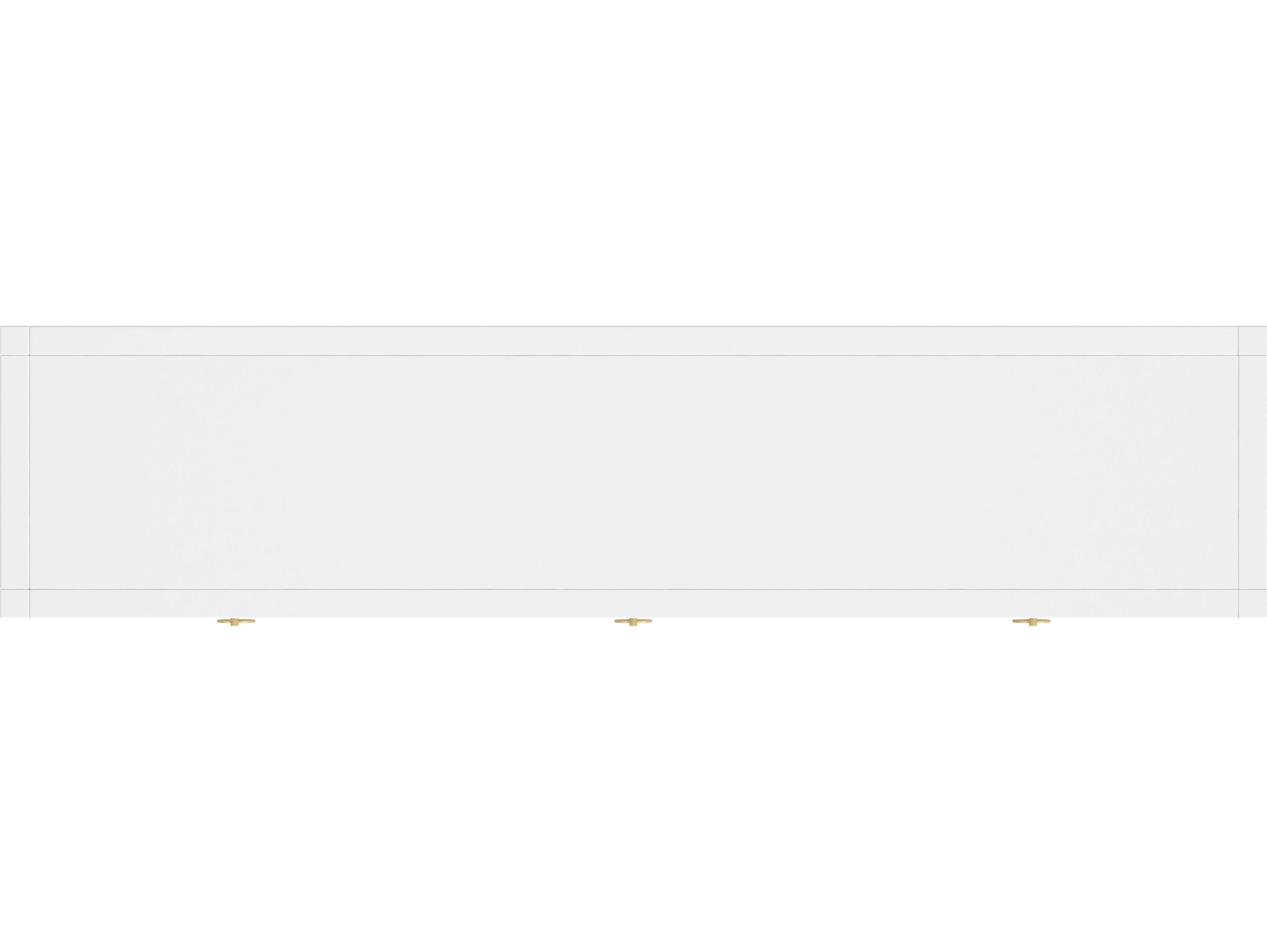 Butler Lark Rectangular Wood White Console Table