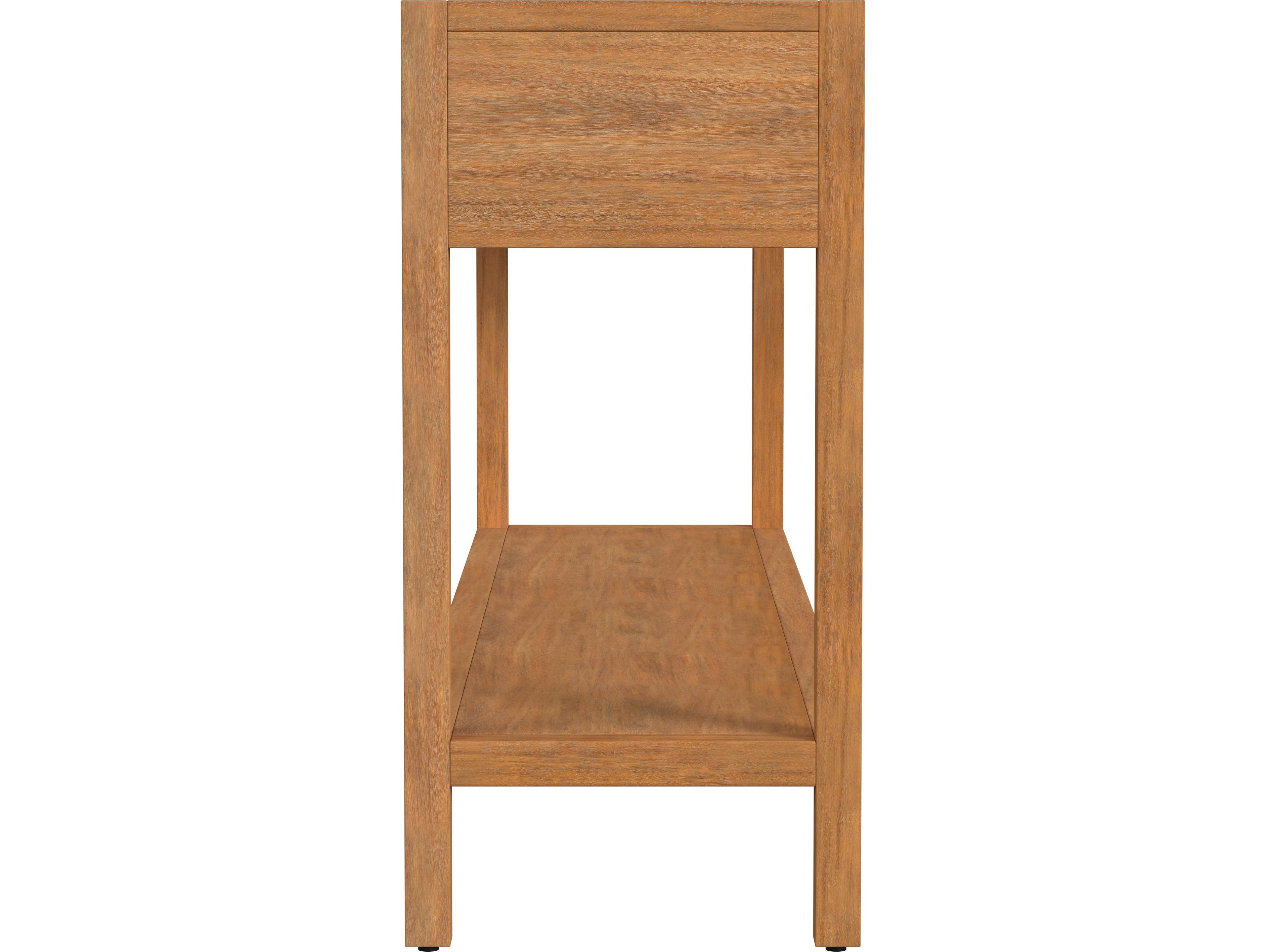 Butler Lark Rectangular Wood Natural Mango Console Table