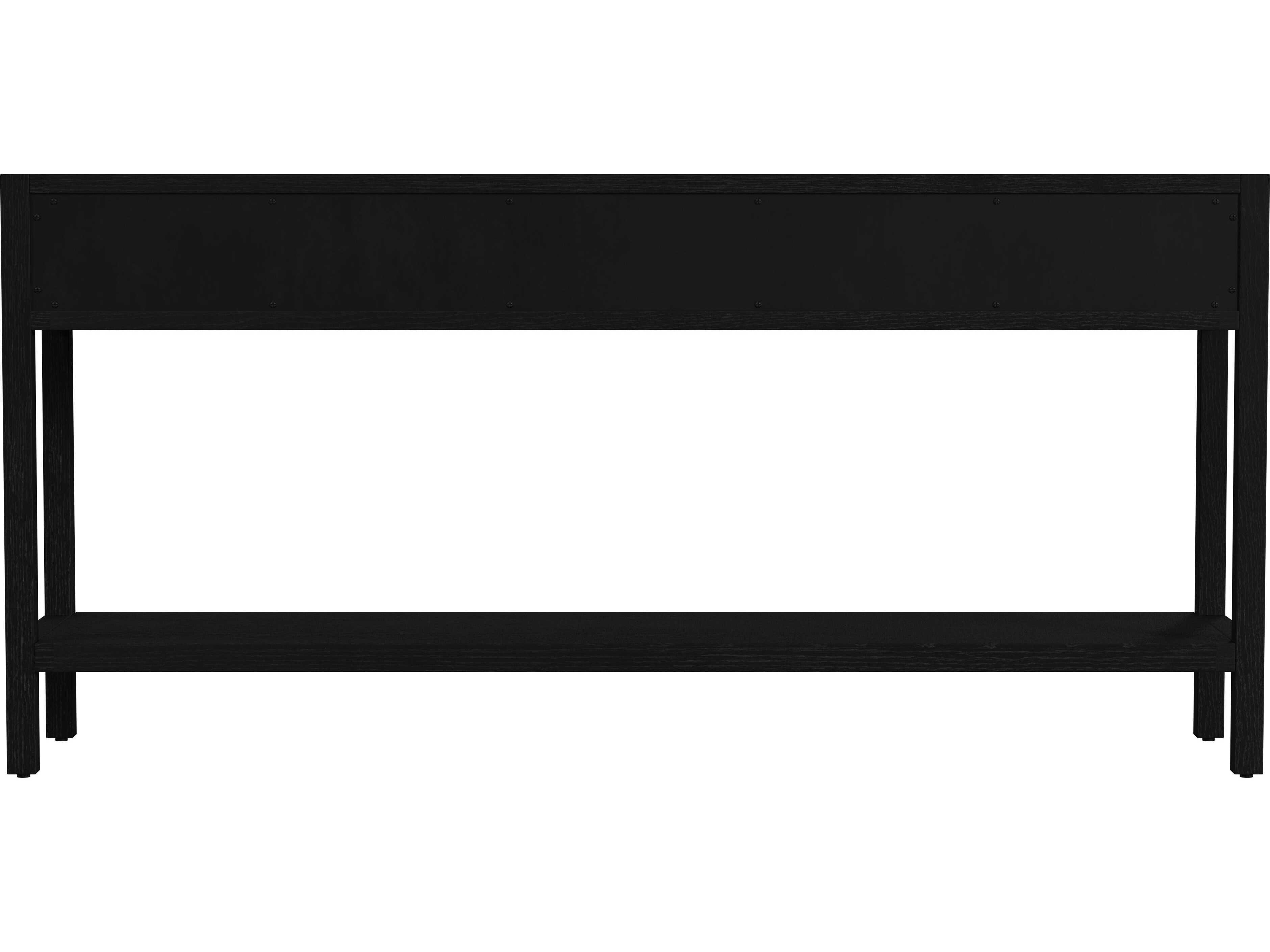 Butler Lark Rectangular Wood Black Console Table