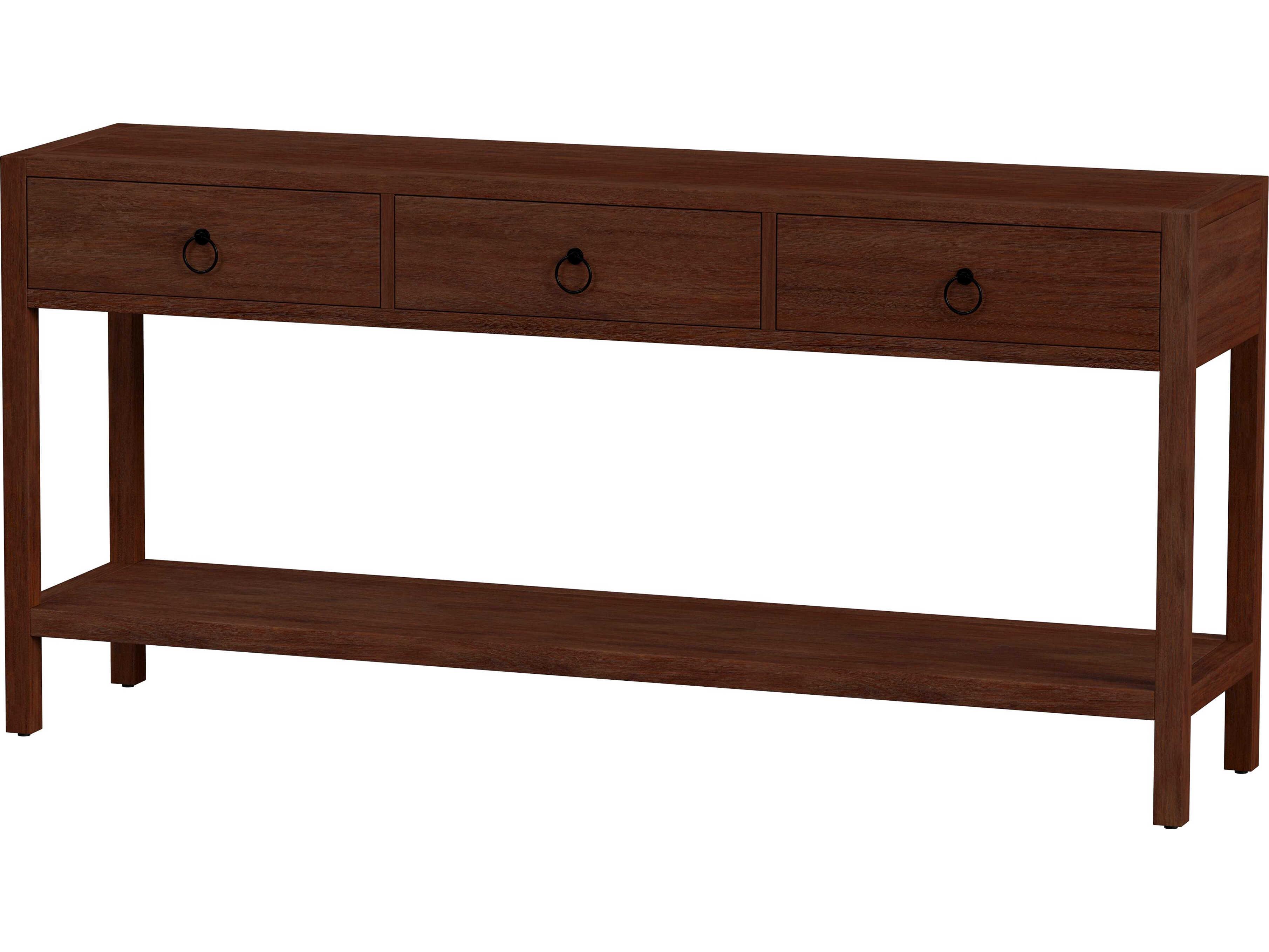 Butler Lark Rectangular Wood Brown Console Table
