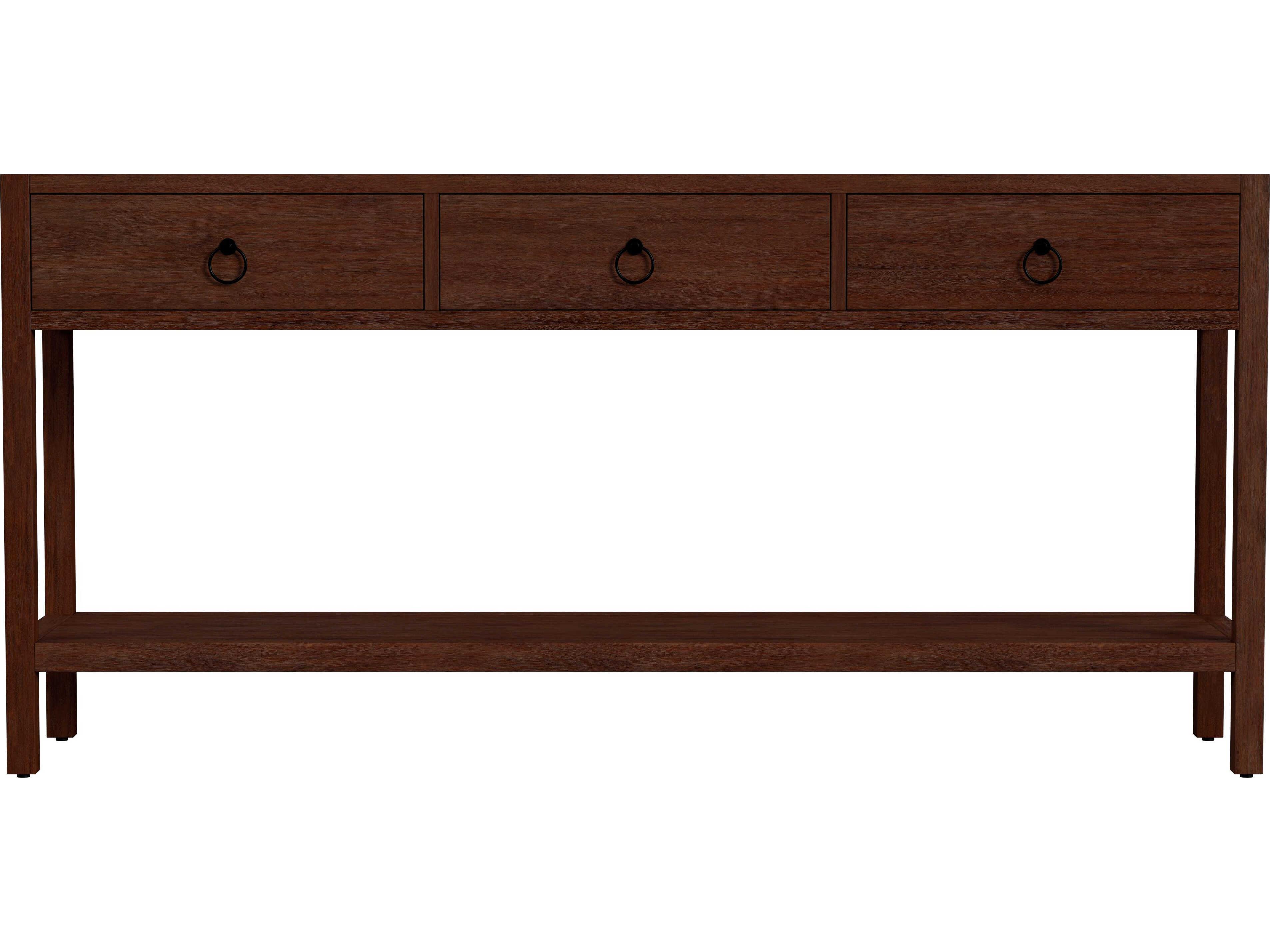 Butler Lark Rectangular Wood Brown Console Table