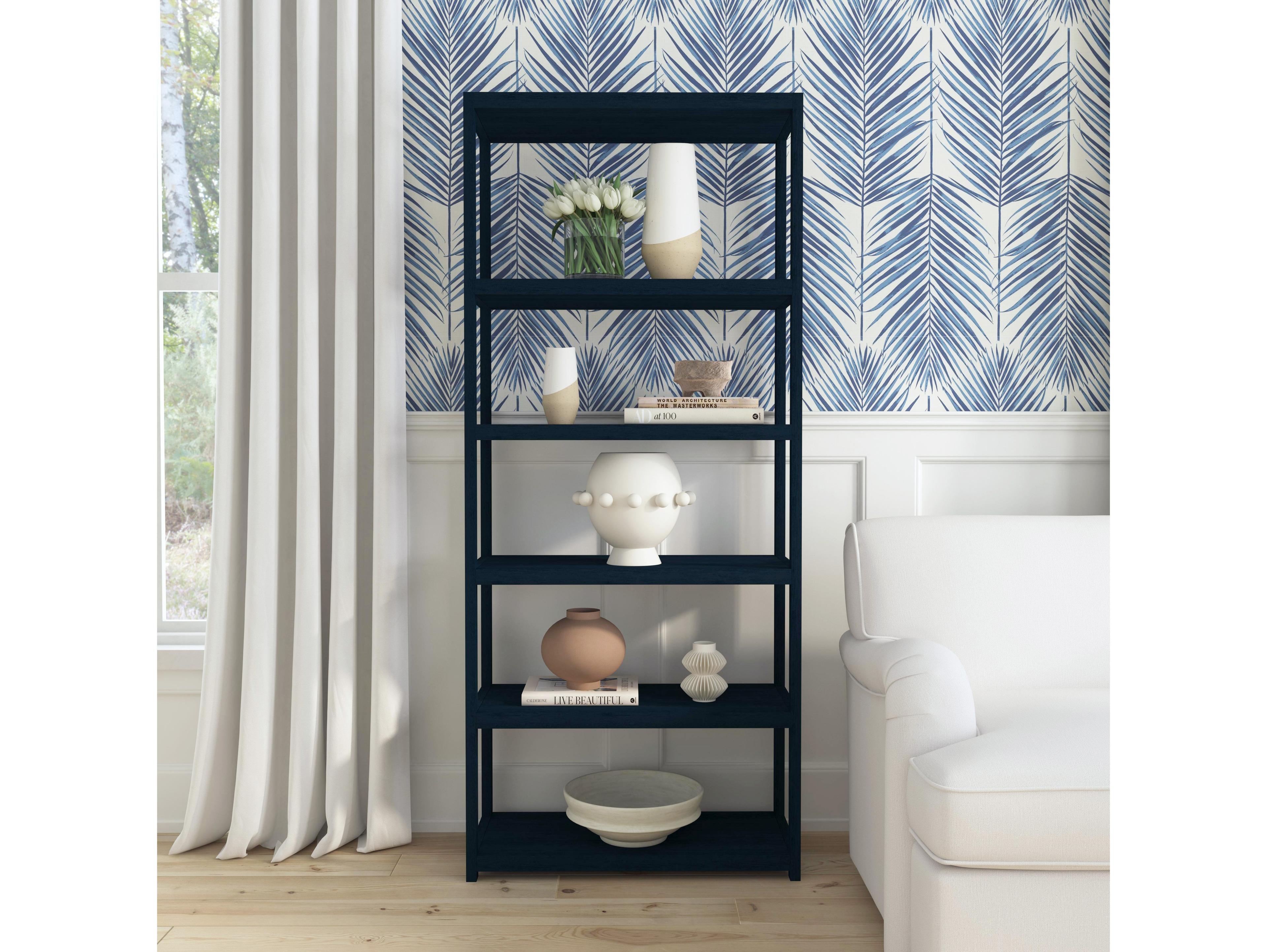 Butler Lark Navy Blue Bookcase