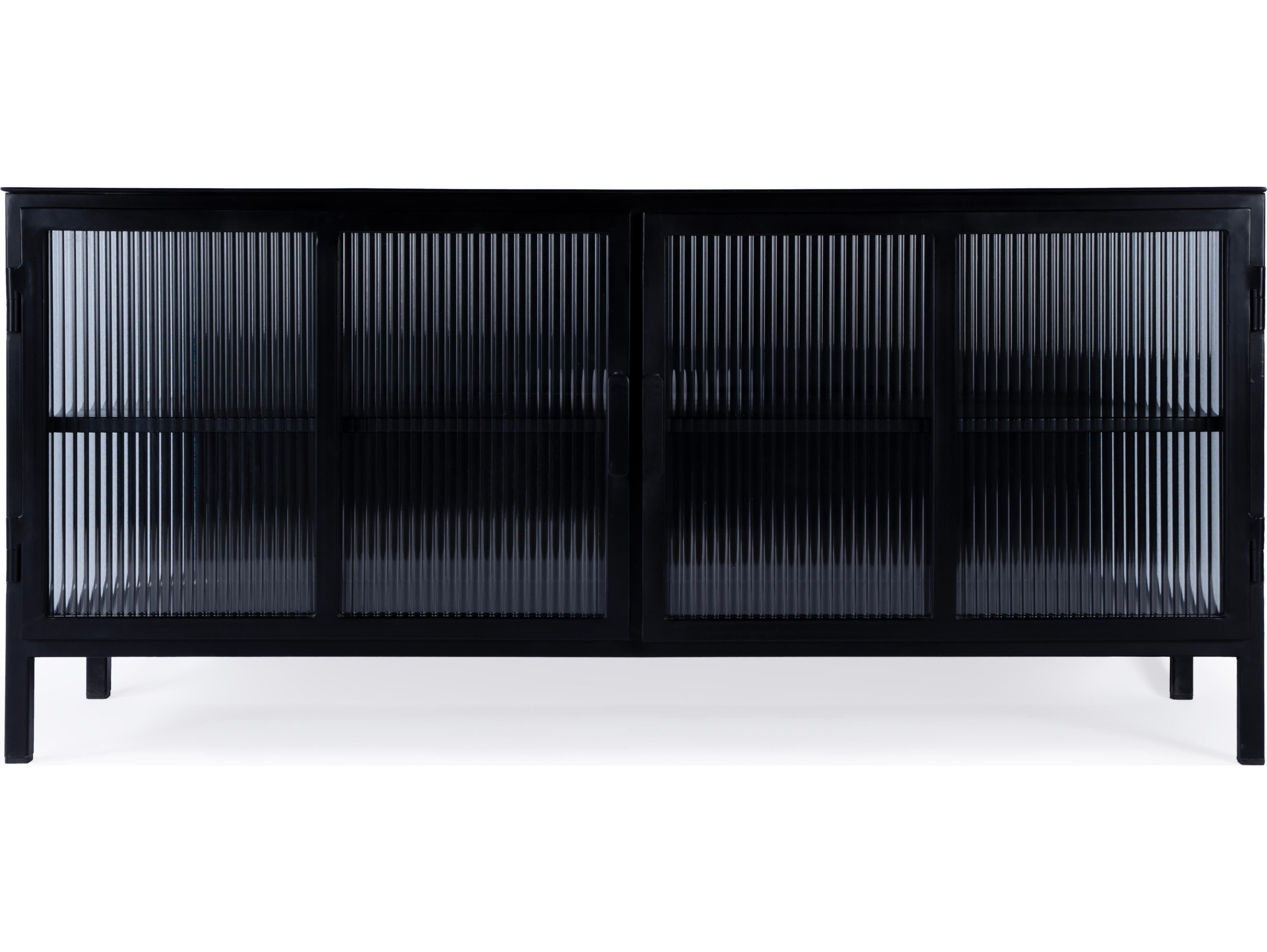 Butler Hoxton 52" Black Metal TV Stand