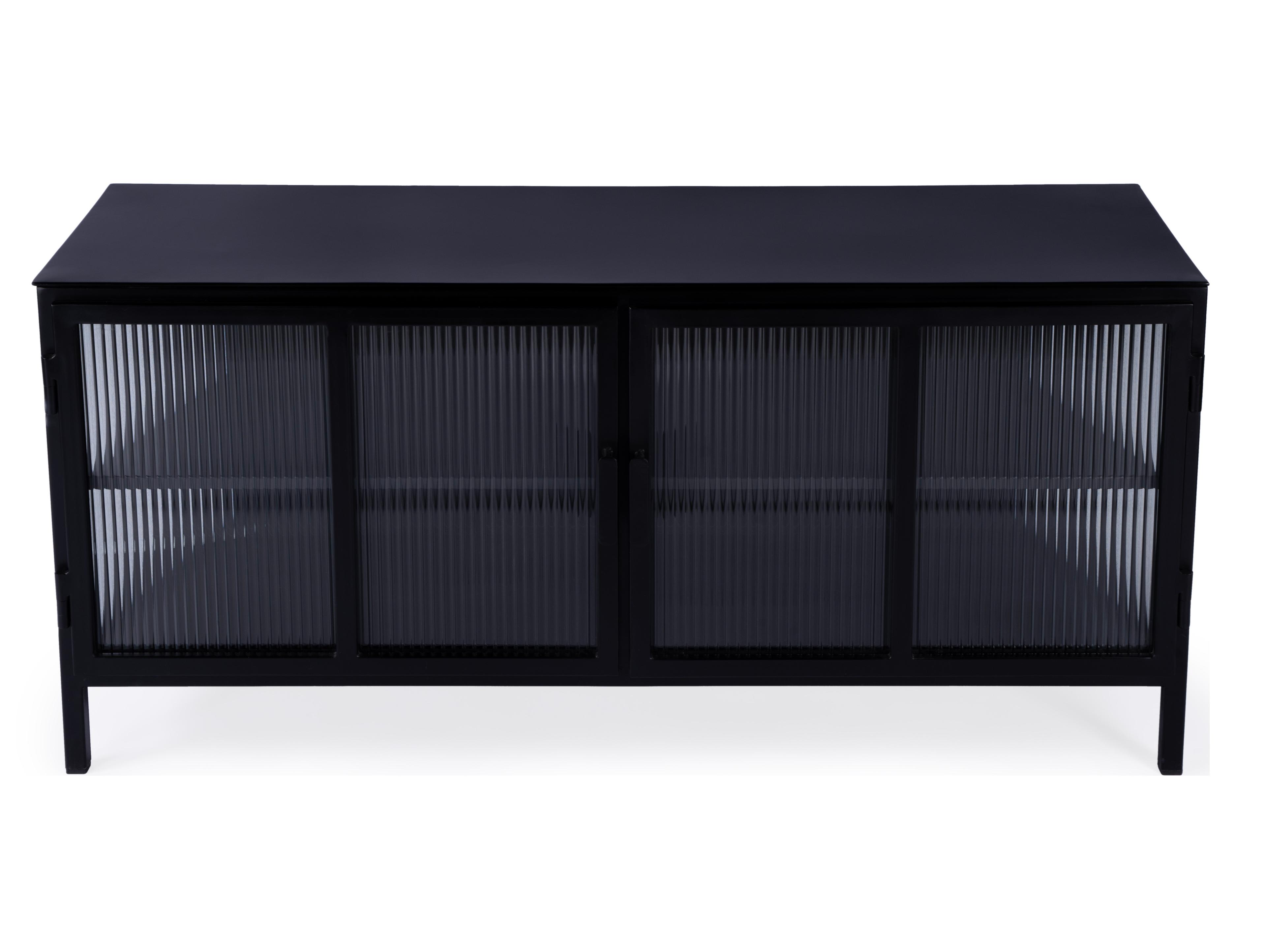 Butler Hoxton 52" Black Metal TV Stand