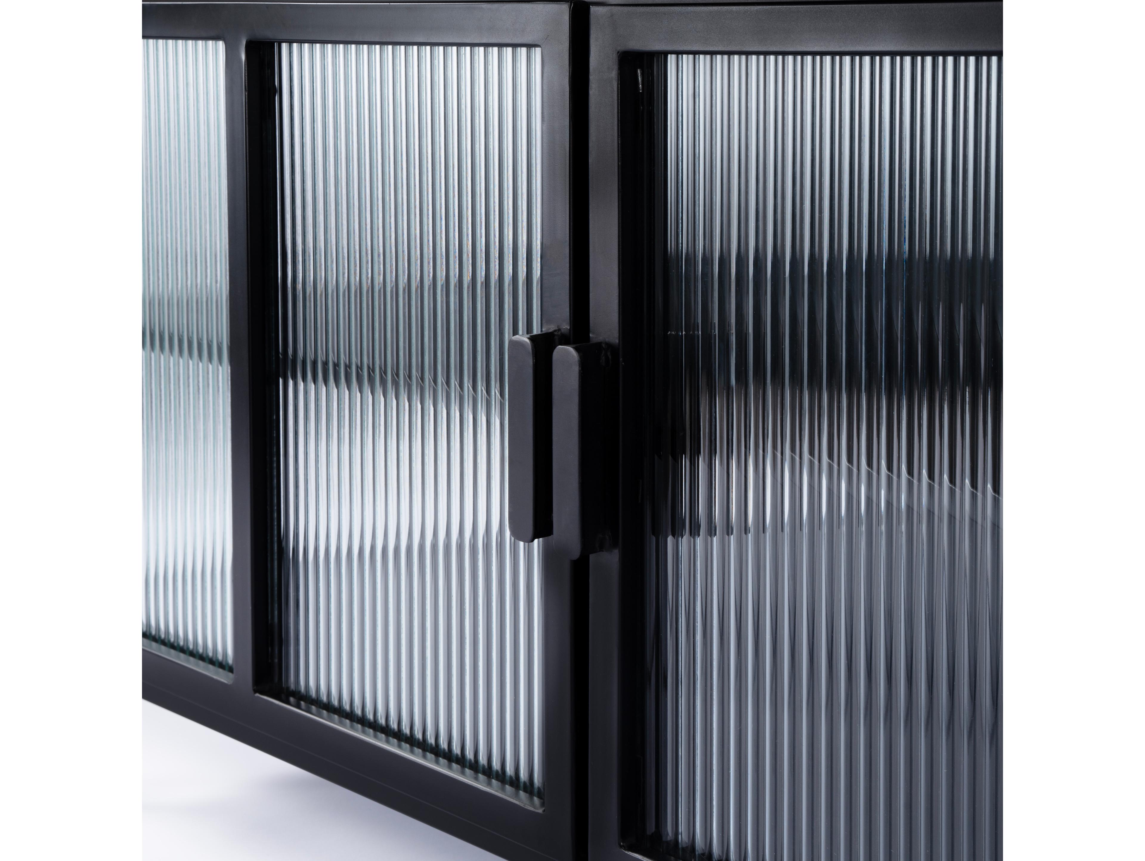 Butler Hoxton 52" Black Metal TV Stand