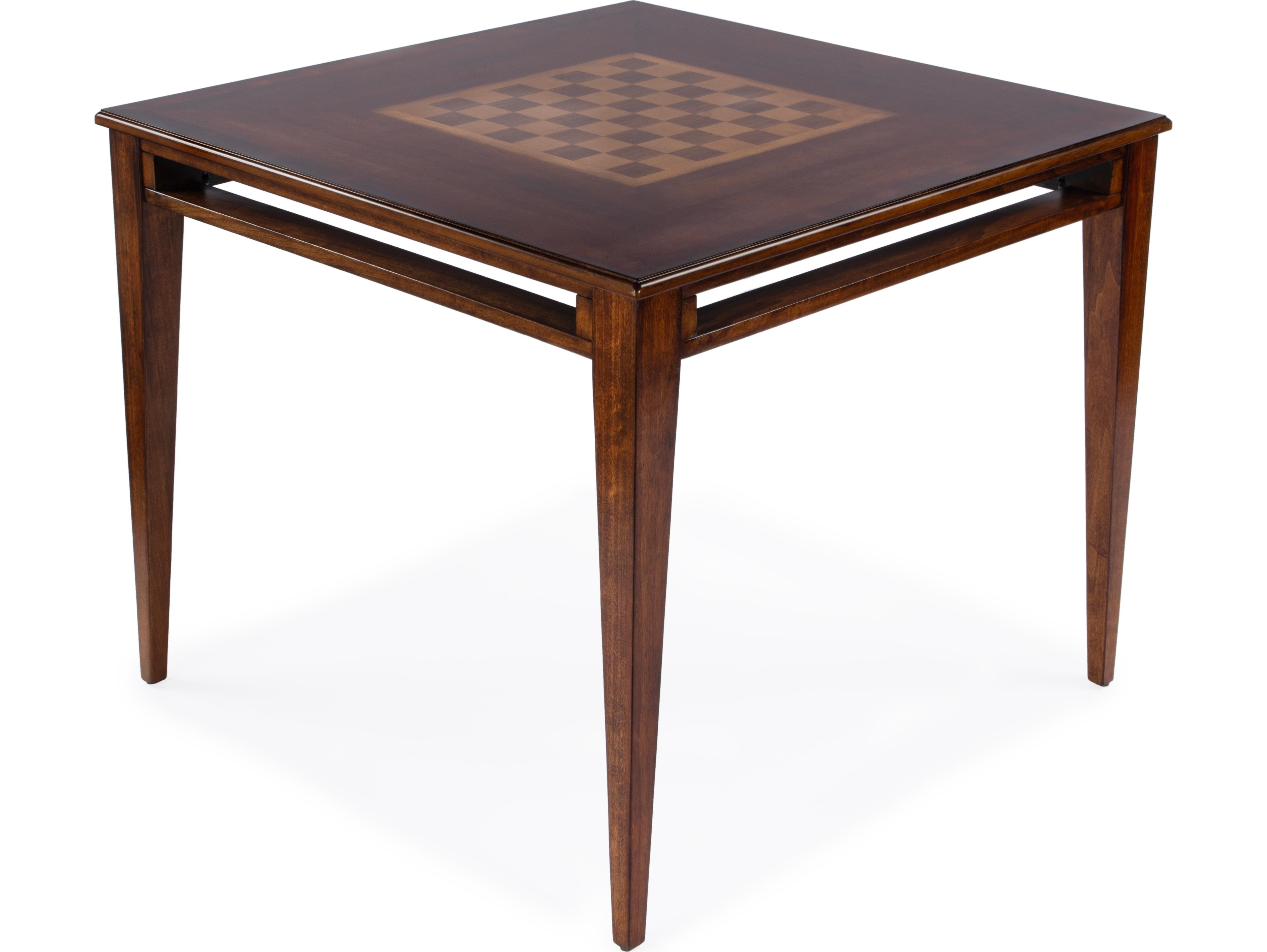 Butler Daltrey Brown Poplar Wood Antique Cherry Game Table