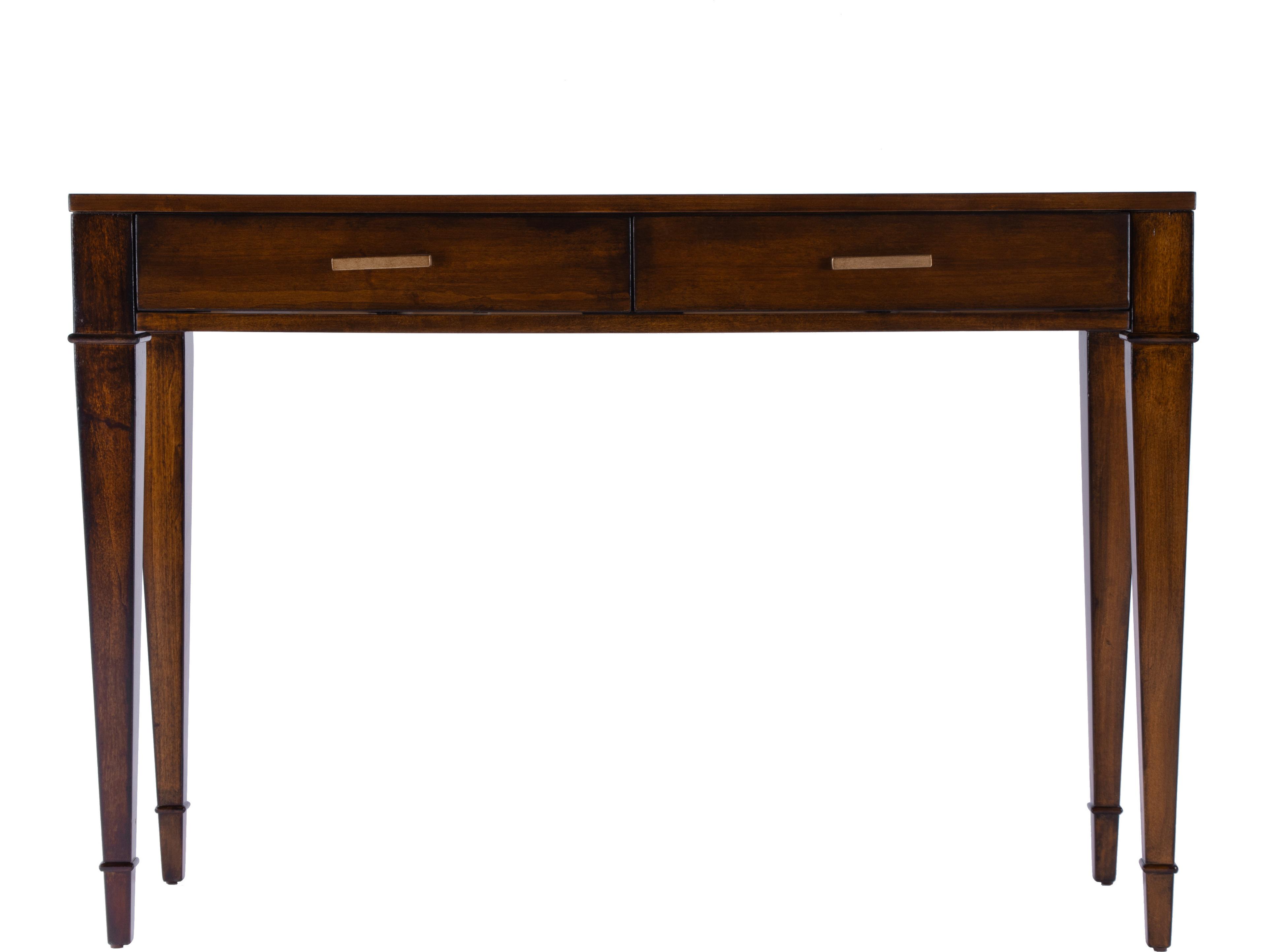 Butler Kai Rectangular Wood Antique Cherry Console Table